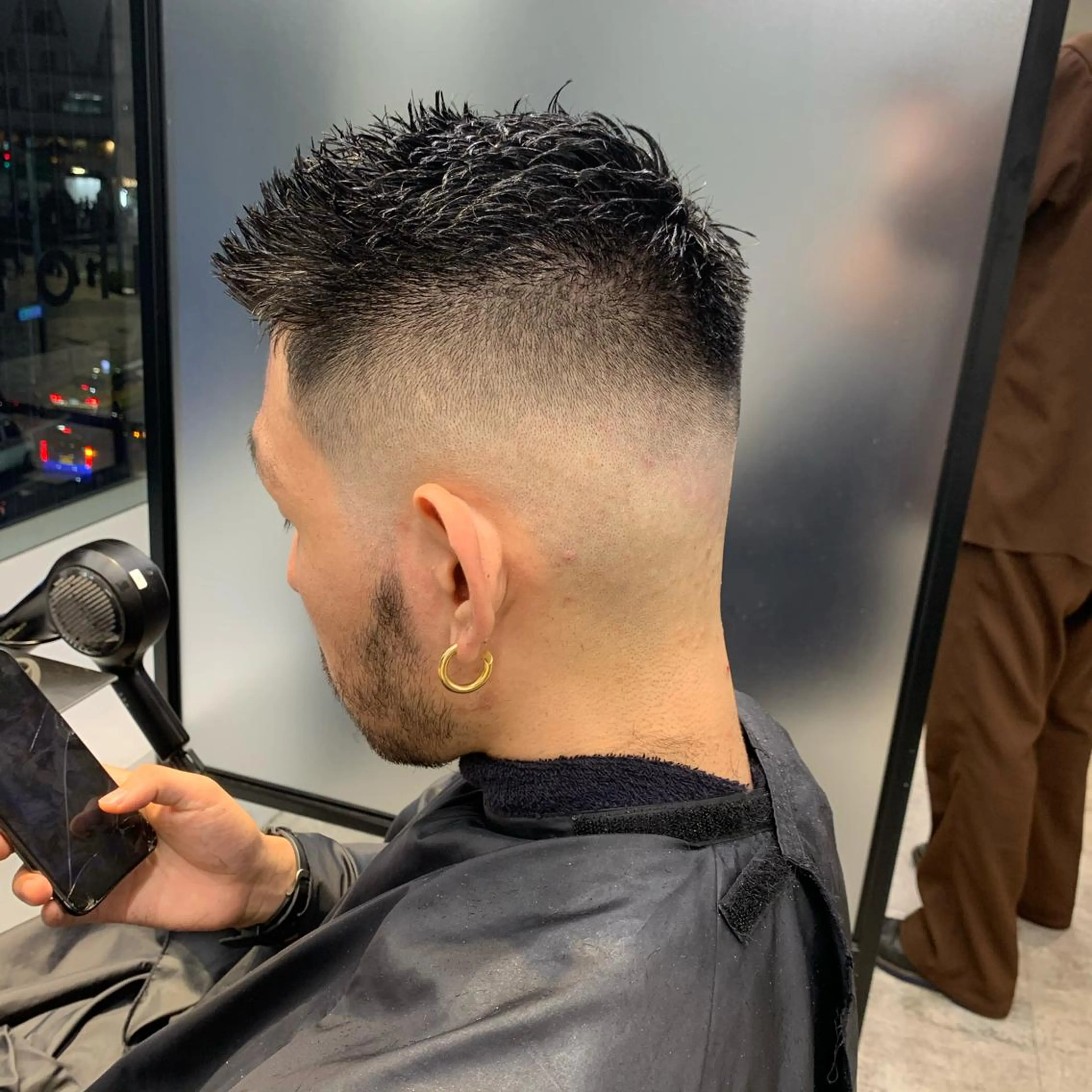 ショート トリートメント 及川シゲル 髪質改善講師のヘアスタイル