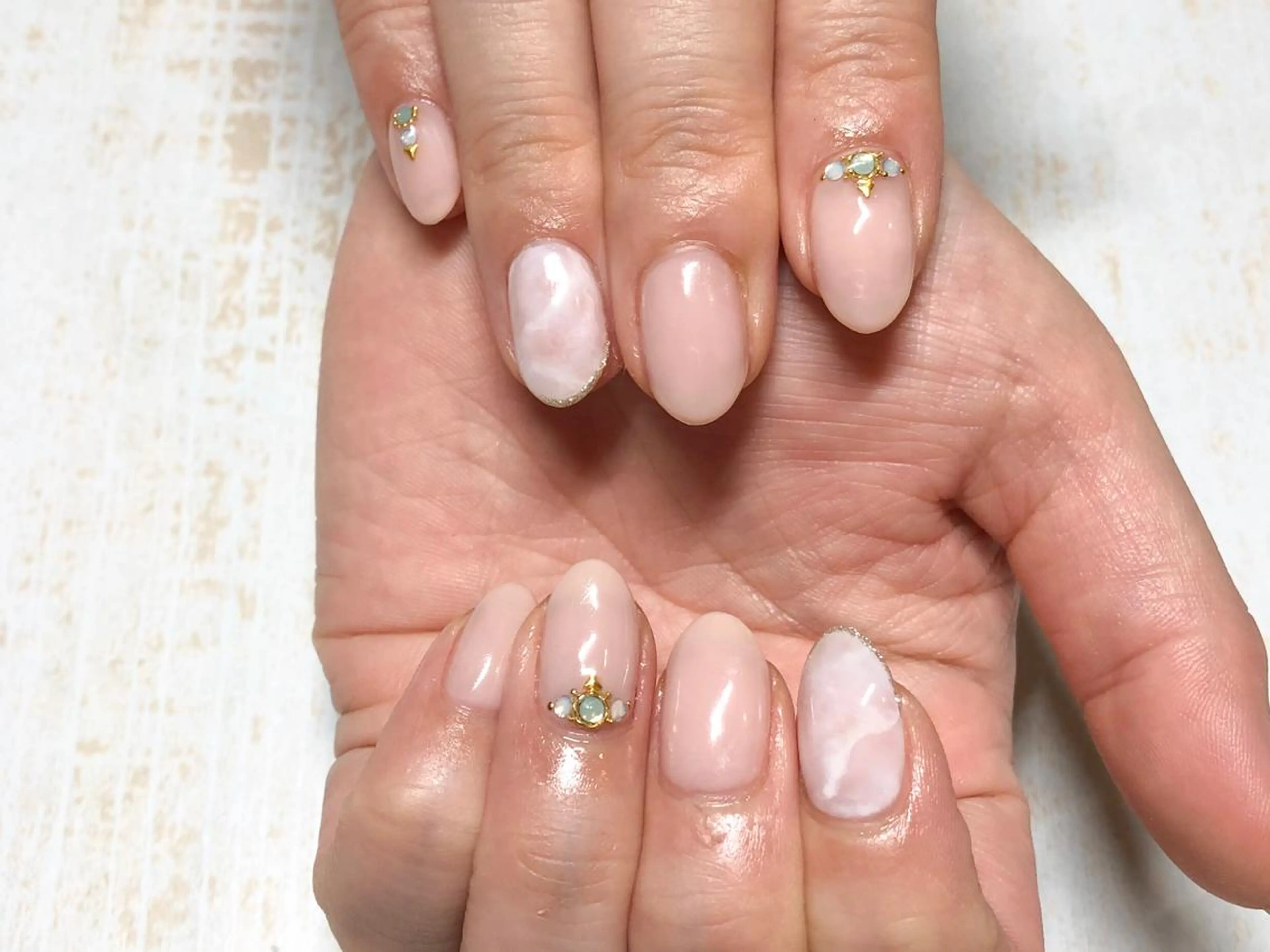 ネイル 𖡼 yumenoのネイルデザイン