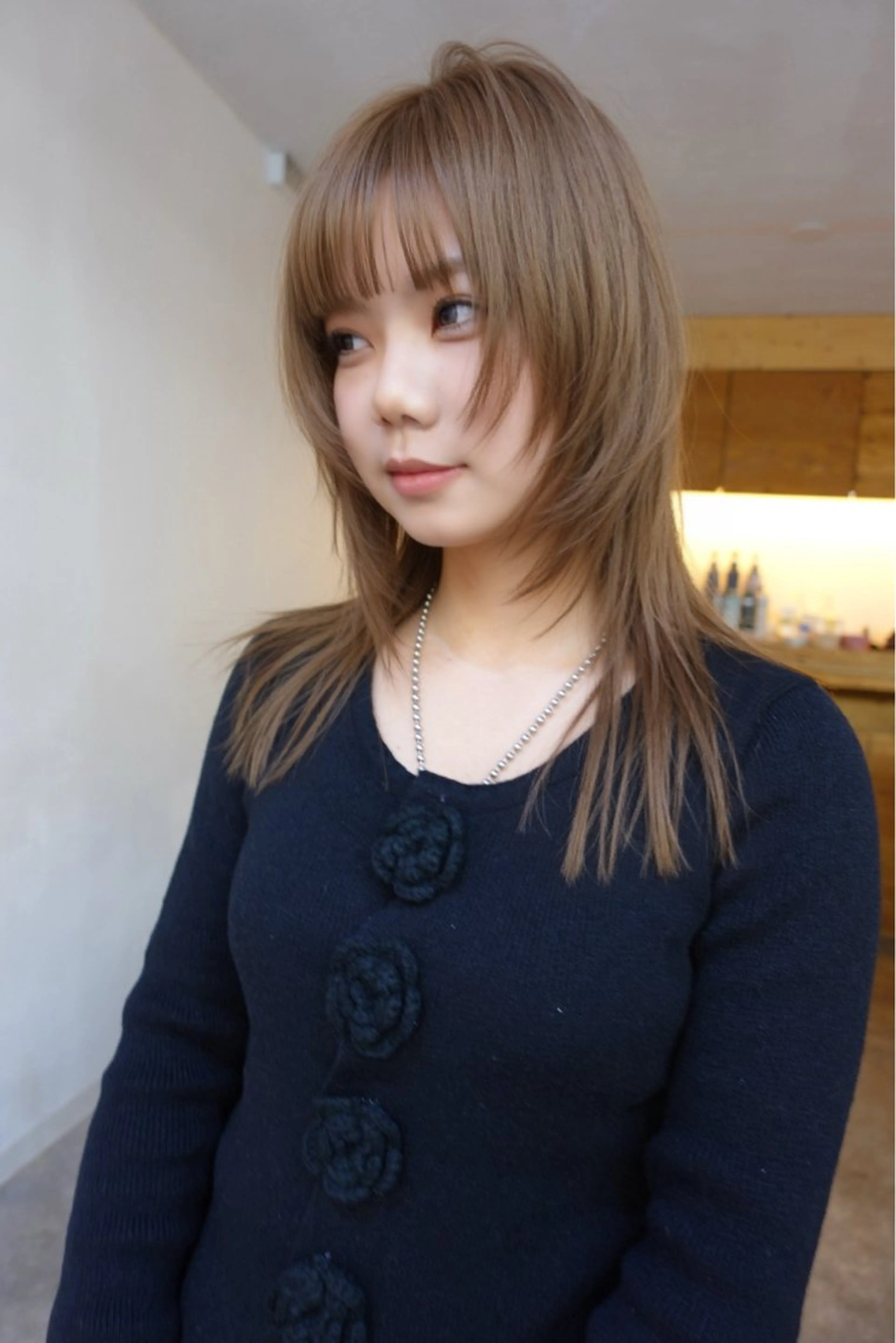 セミロング カラー カット ヘアカラー トリートメント sakura🌸 レイヤー/韓国ヘアのヘアスタイル