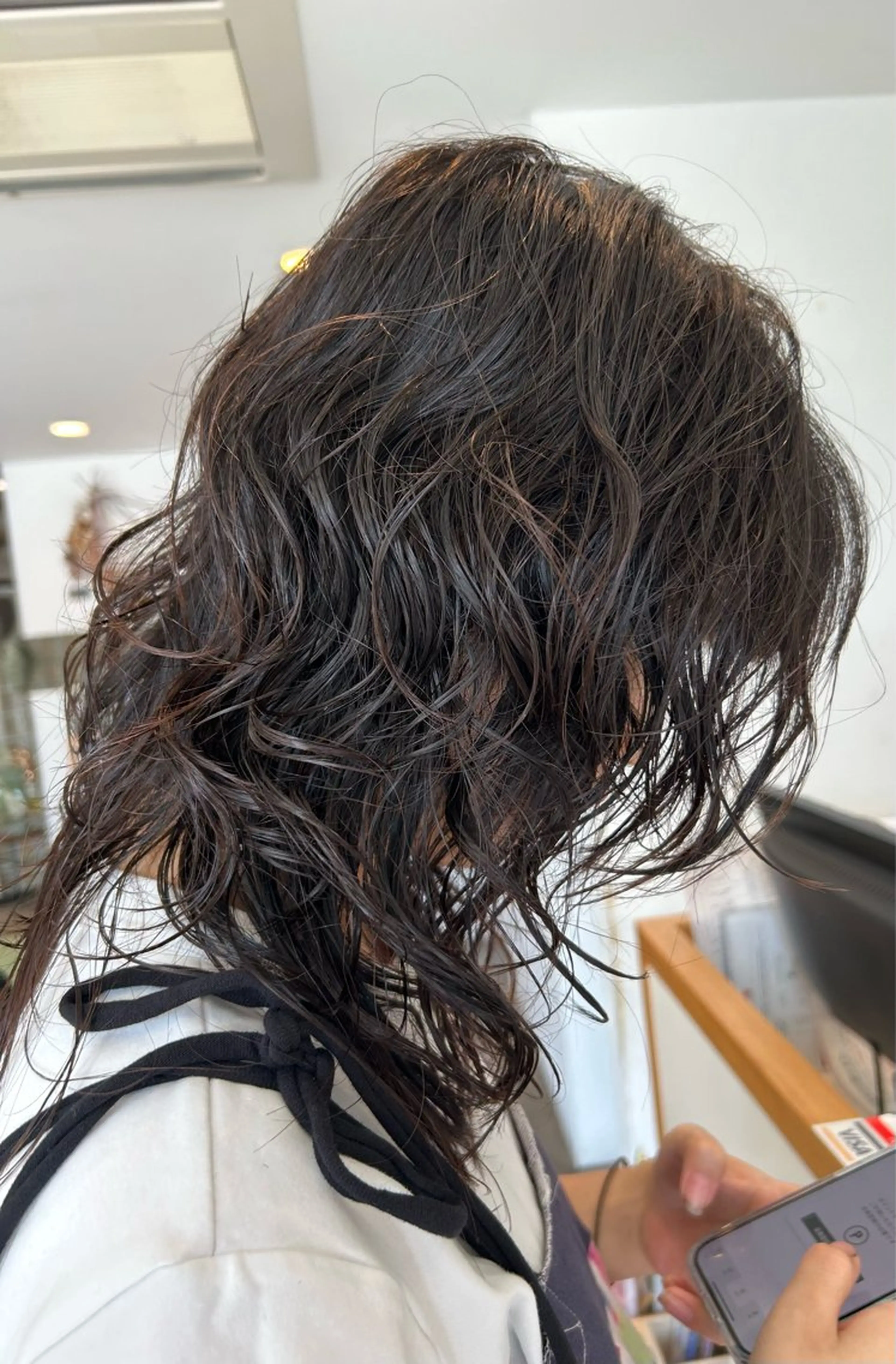 セミロング 松本 晴のヘアスタイル