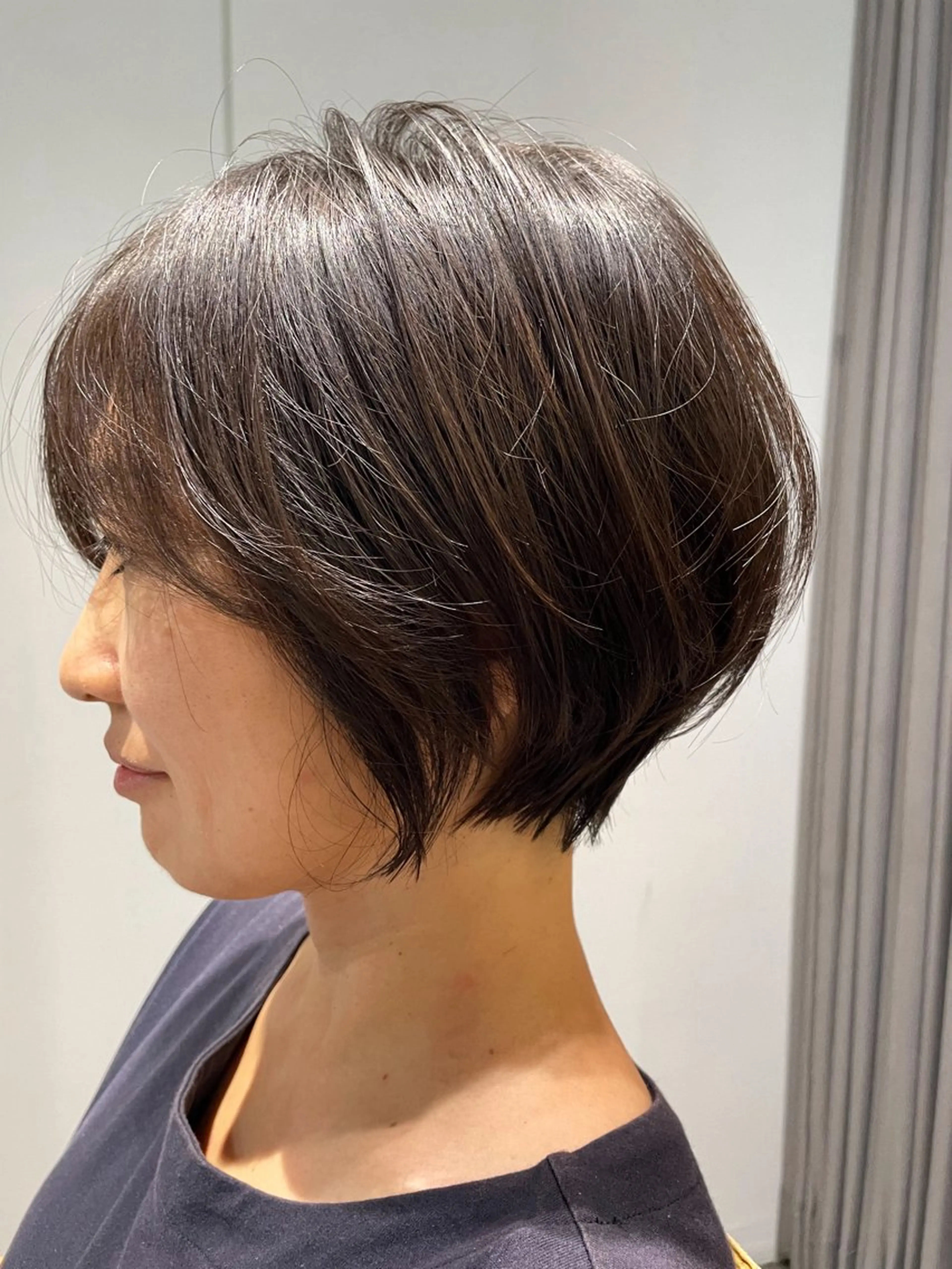 ショート くびれミディアム/似 合わせ/鎌倉/edAのヘアスタイル