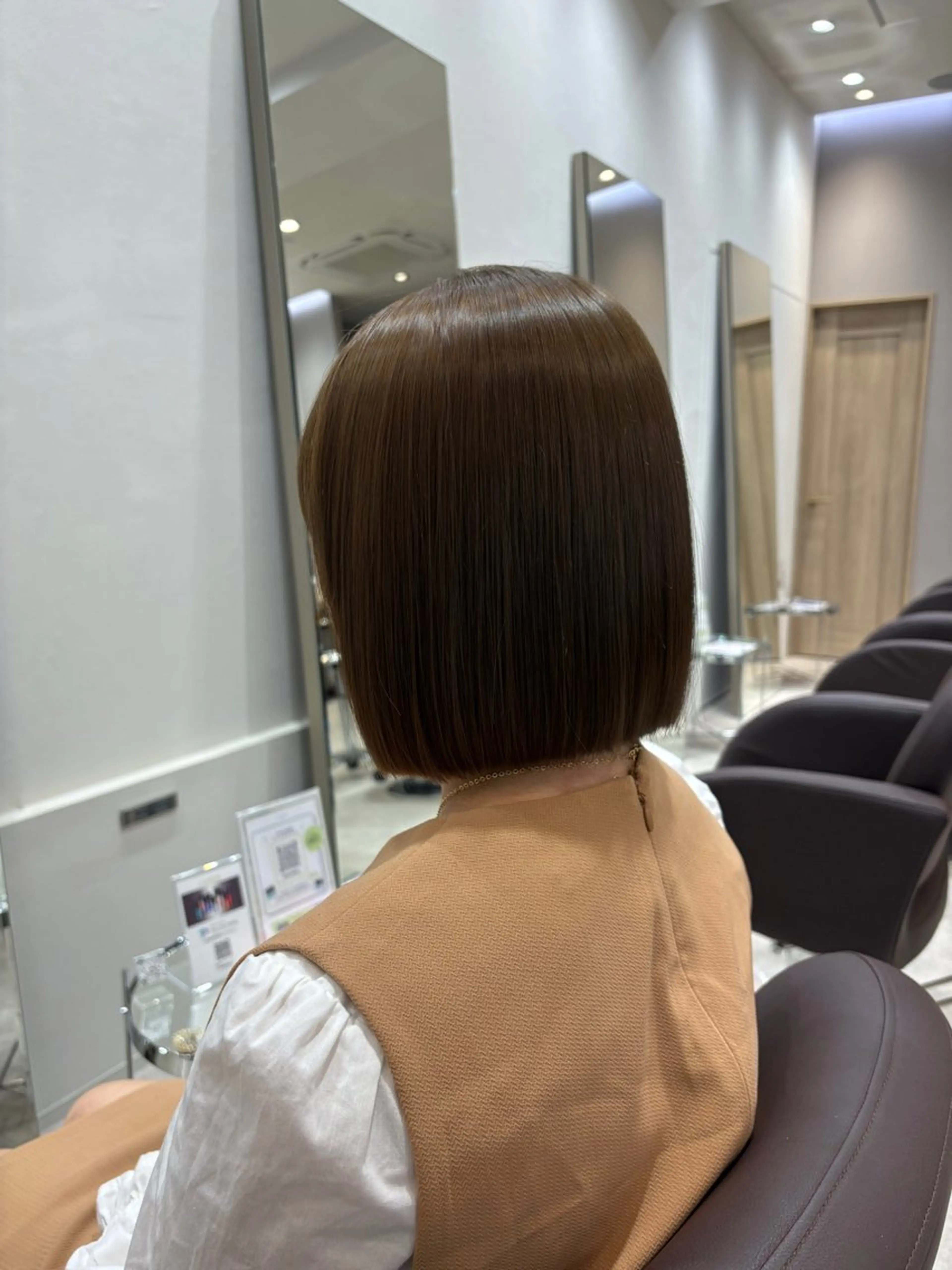 ショート カラー カット ヘアカラー トリートメント 艶髪縮毛矯正/レ イヤー/atsumiのヘアスタイル