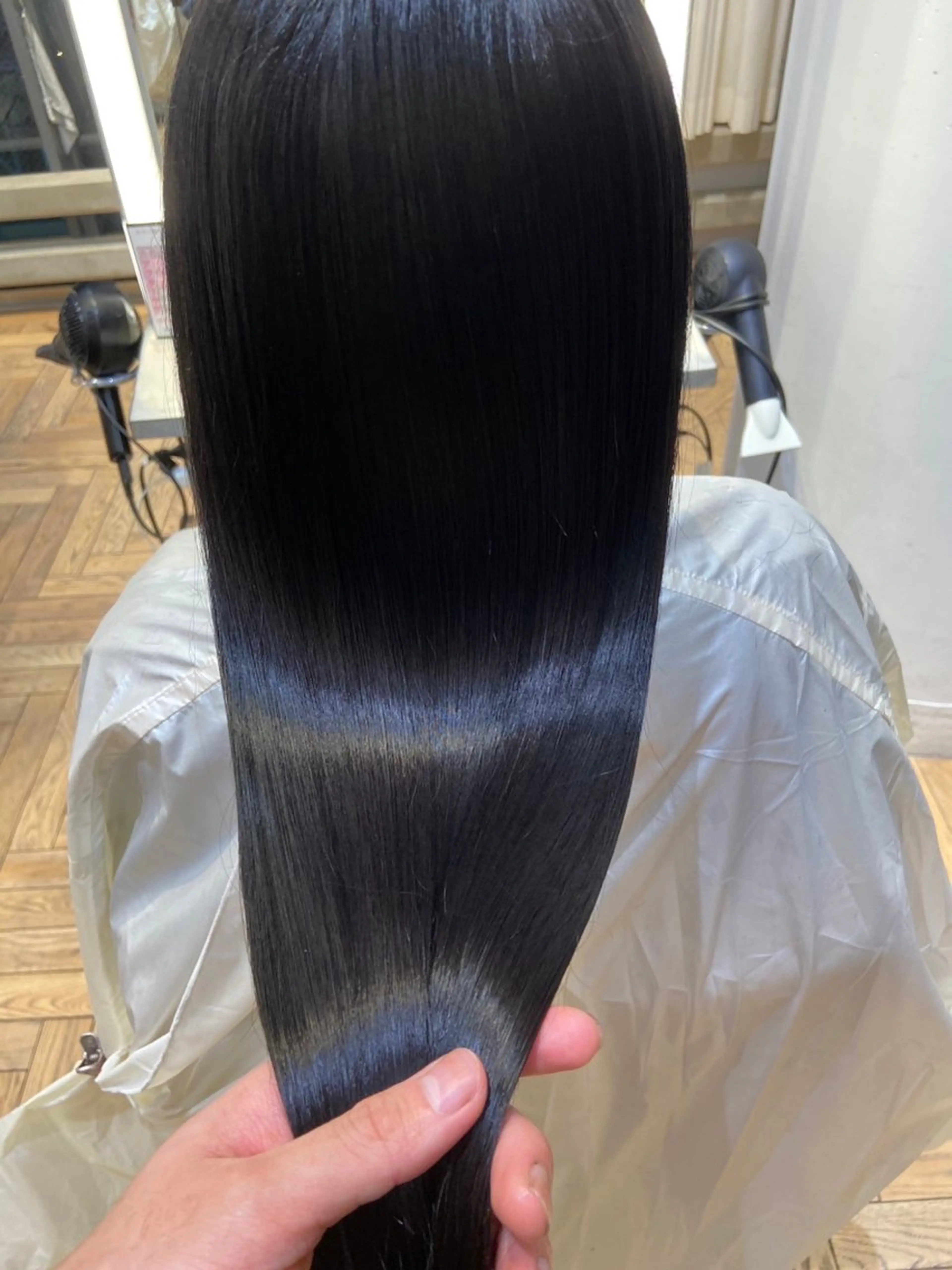 ロング カラー 玉川 京のヘアスタイル