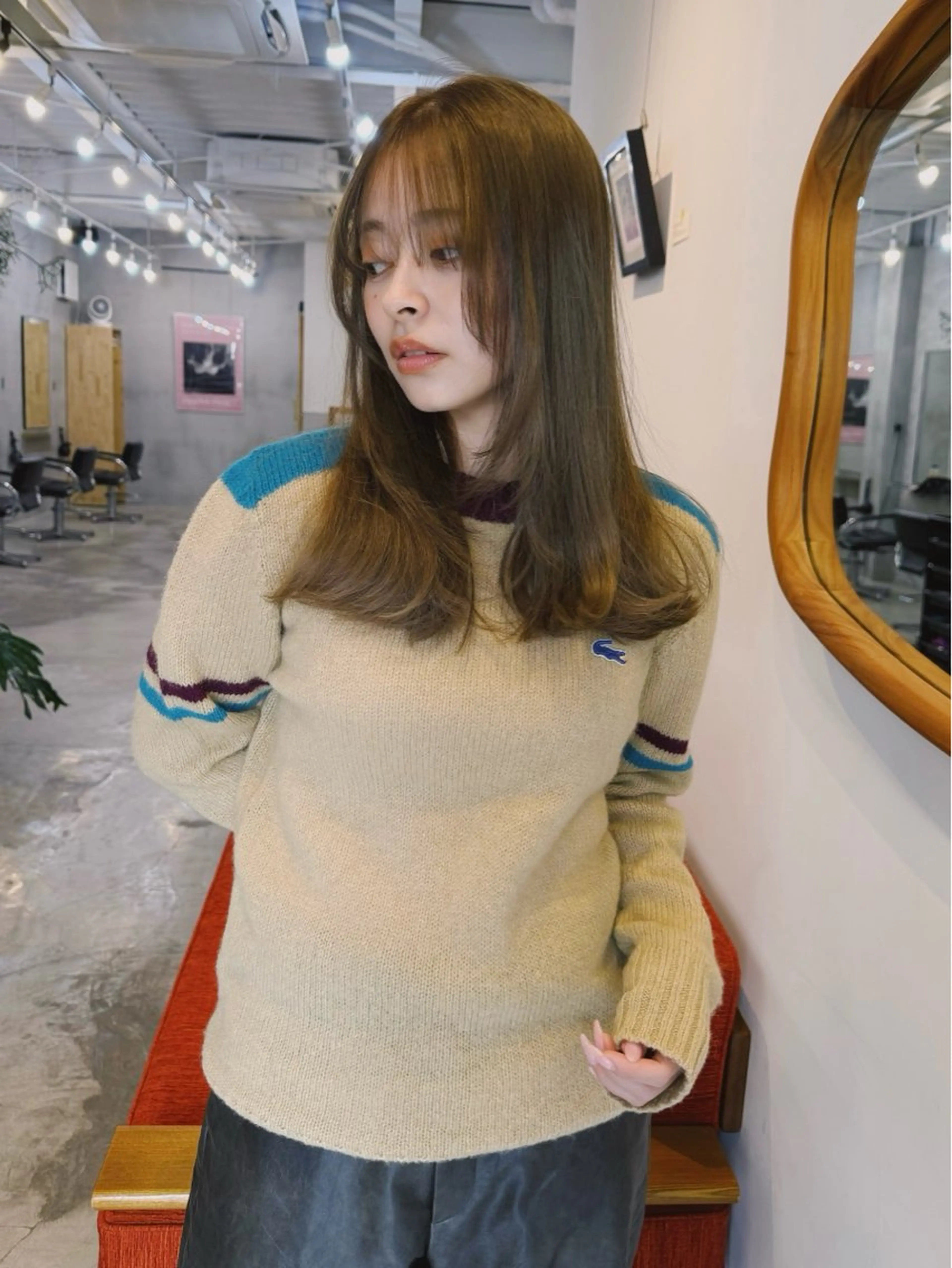 ロング カット ナガミ ショウのヘアスタイル