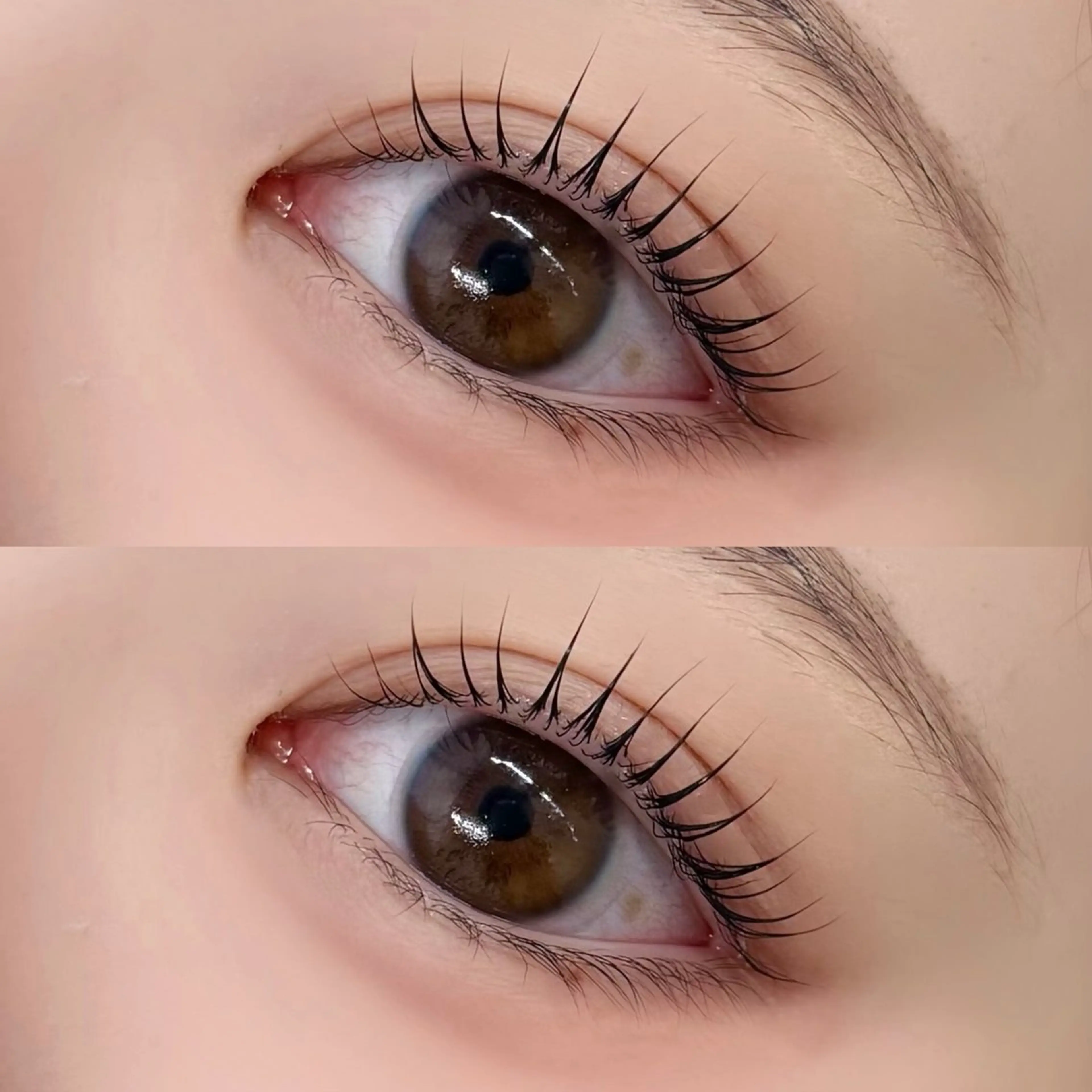 マツエク・マツパ 一重×まつ毛パーマ マツパ しみず🌙💭 ぱっちり束感/横浜のマツエク・マツパデザイン