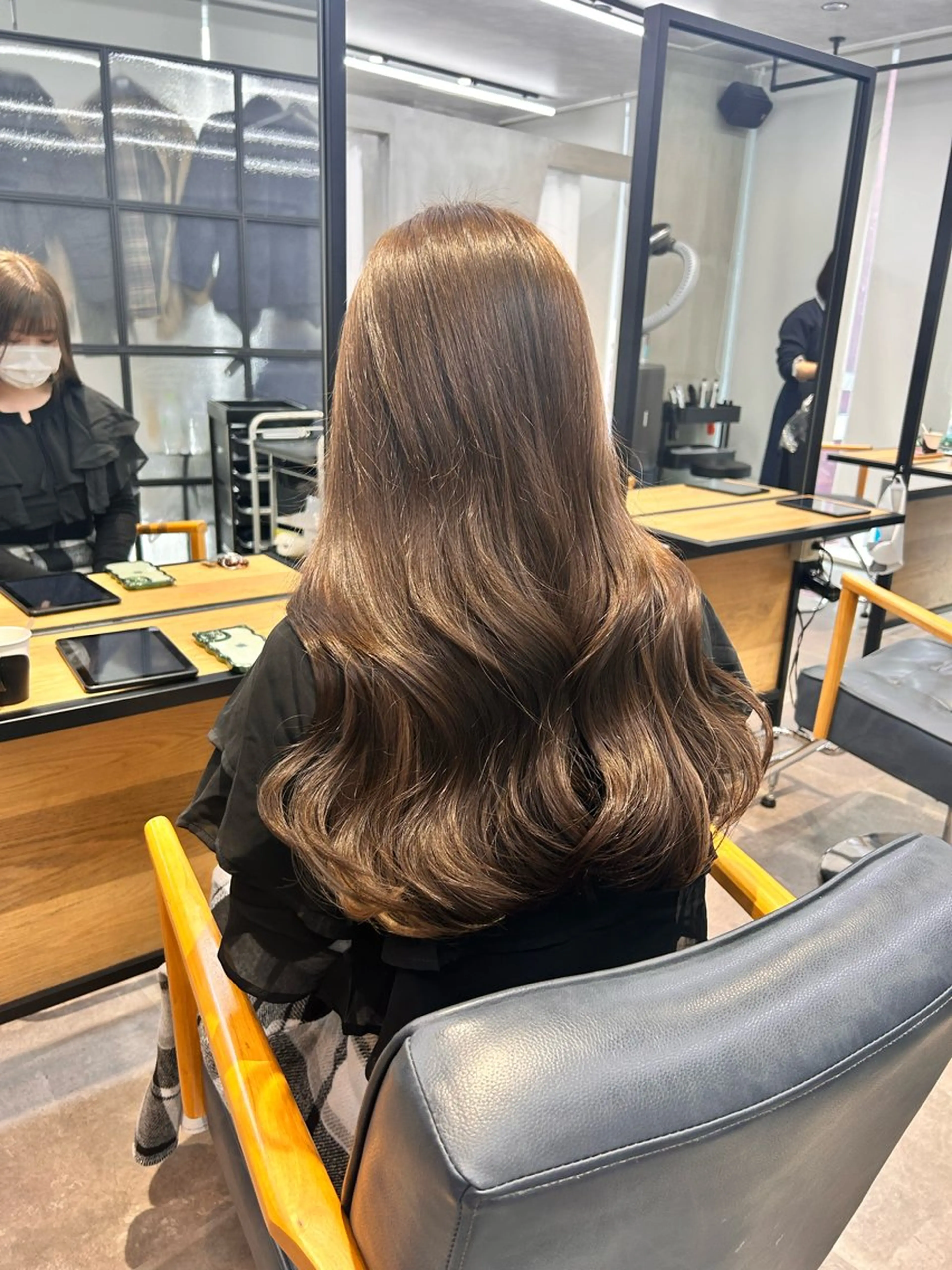 ロング カラー 韓国×髪質改善カラー 💎hinaのヘアスタイル