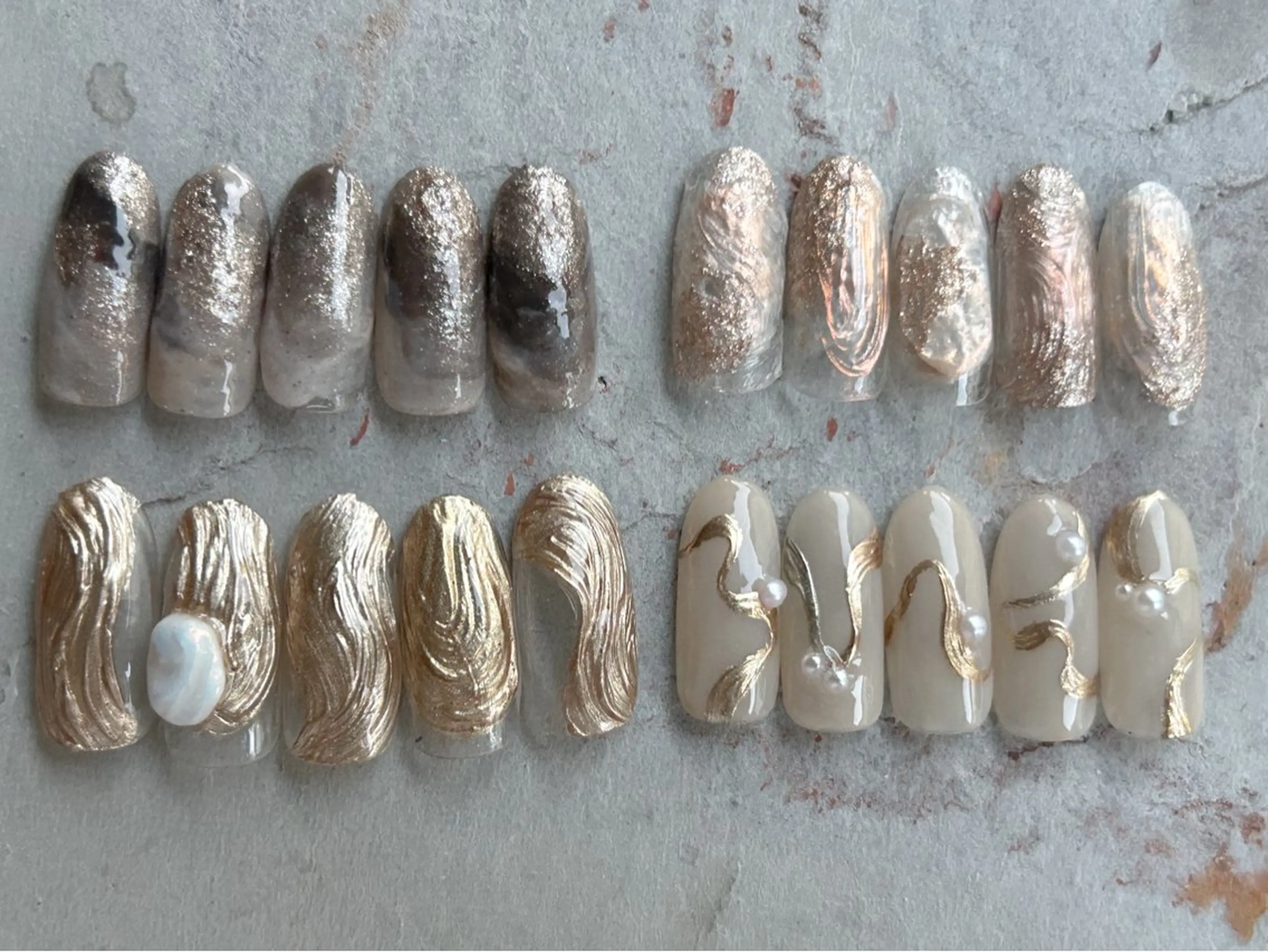 ネイル 金木犀ネイルサロン 吉田のネイルデザイン