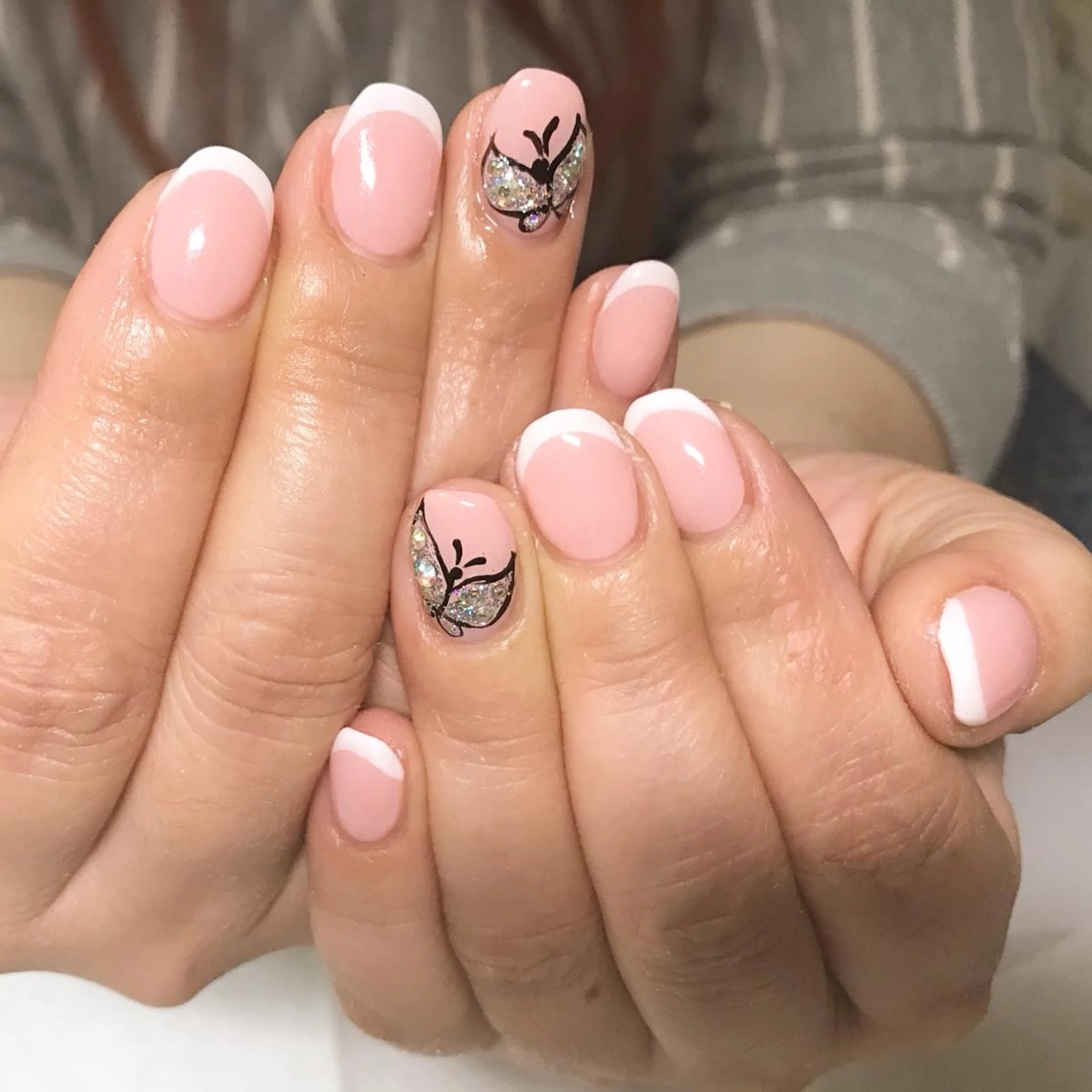 ネイル フットネイル フレンチネイル シンプルネイル 春ネイル ホワイト nail fufla ♡yamane♡のネイルデザイン