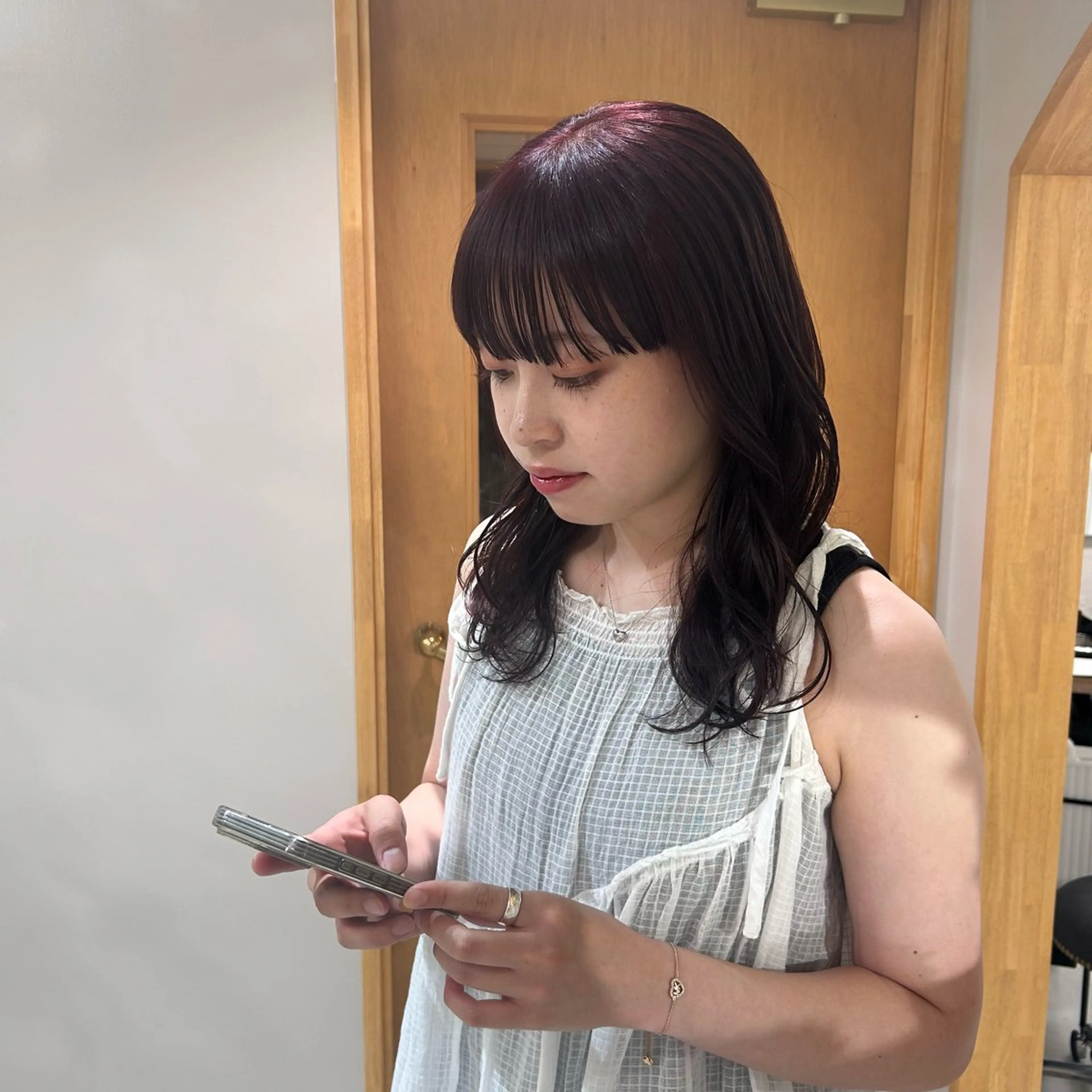 カラー 高瀬 侑生のヘアスタイル