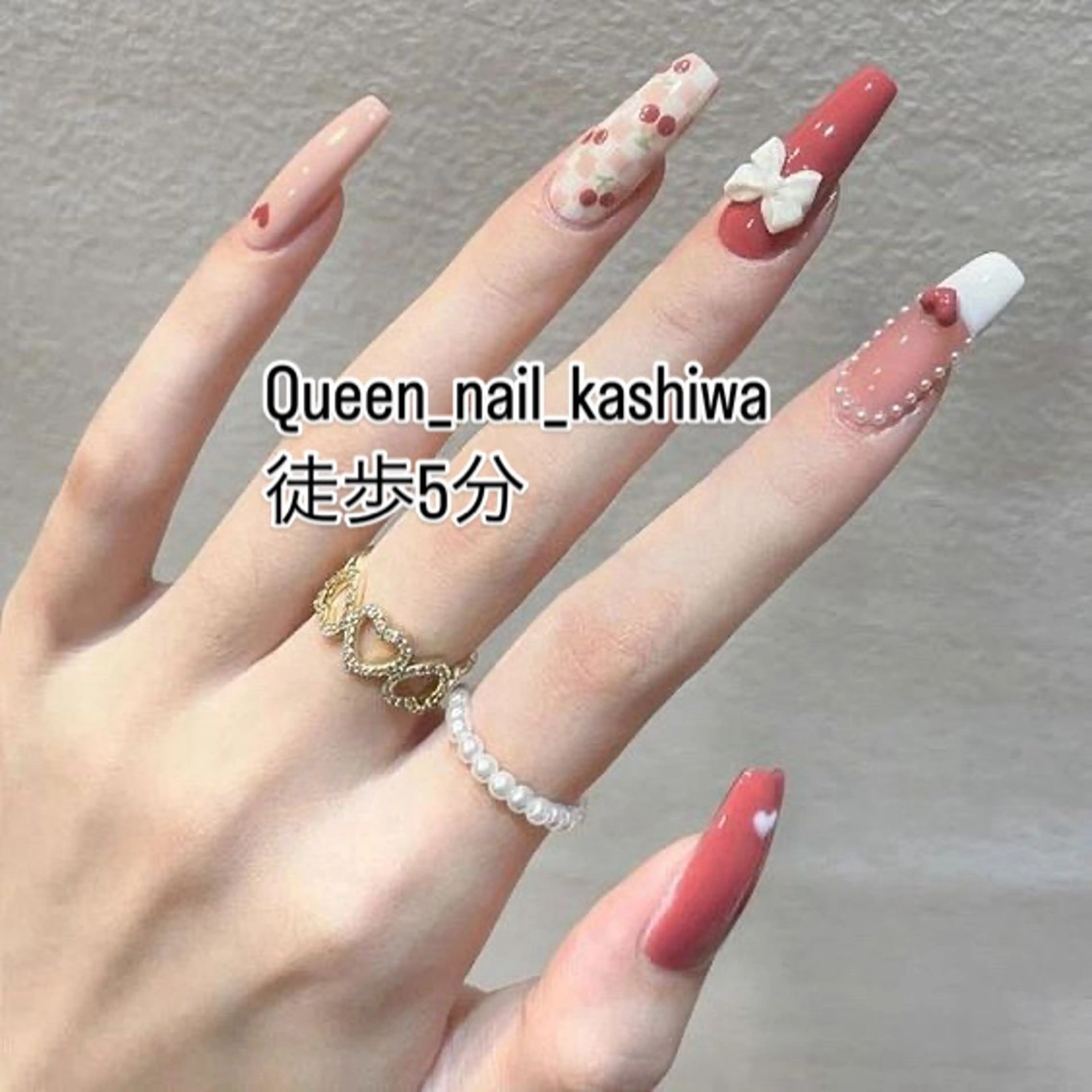 ネイル Queen Nail 柏店　クイーンネイルのネイルデザイン