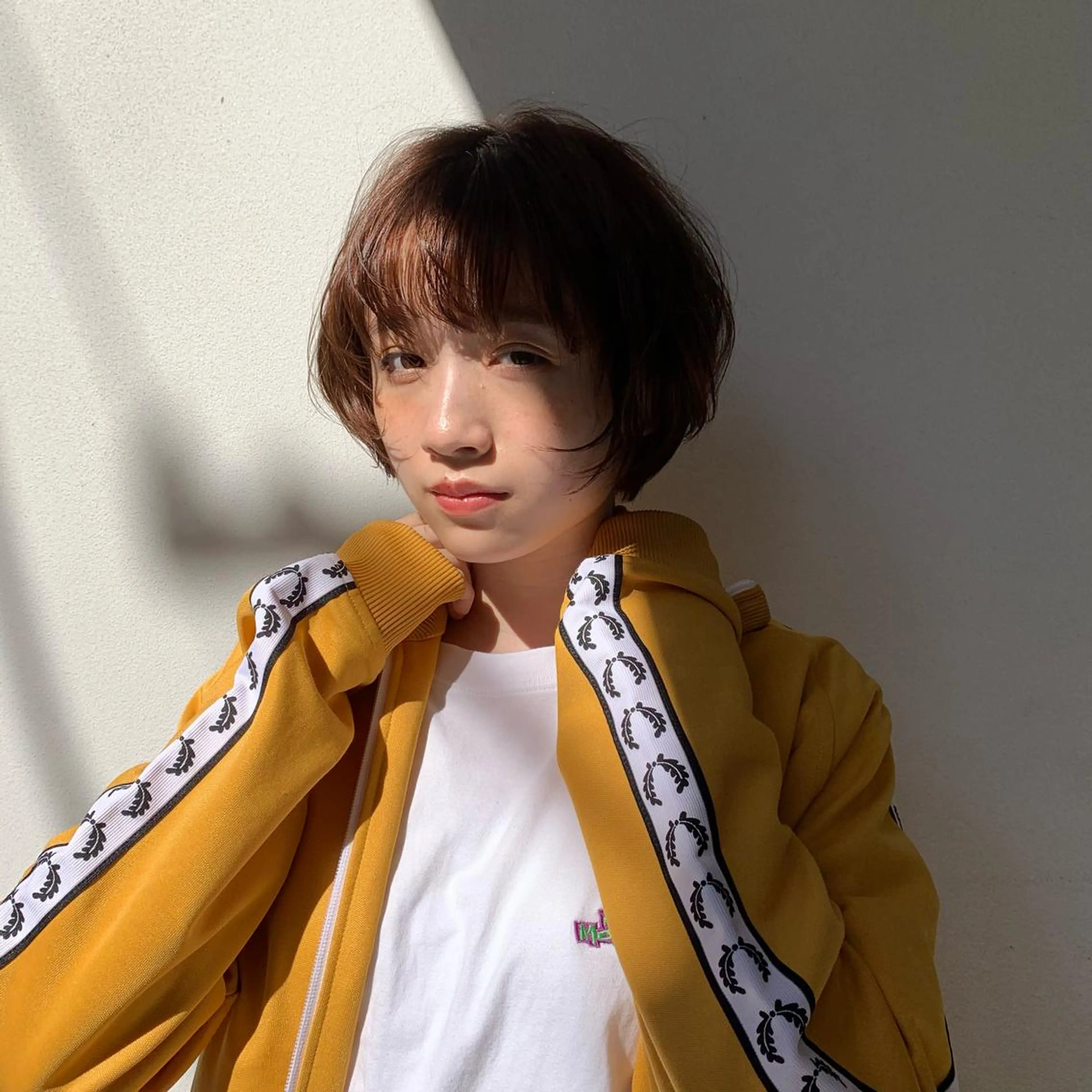 ショート Ririkoボブ 透明感カラー🤍のヘアスタイル