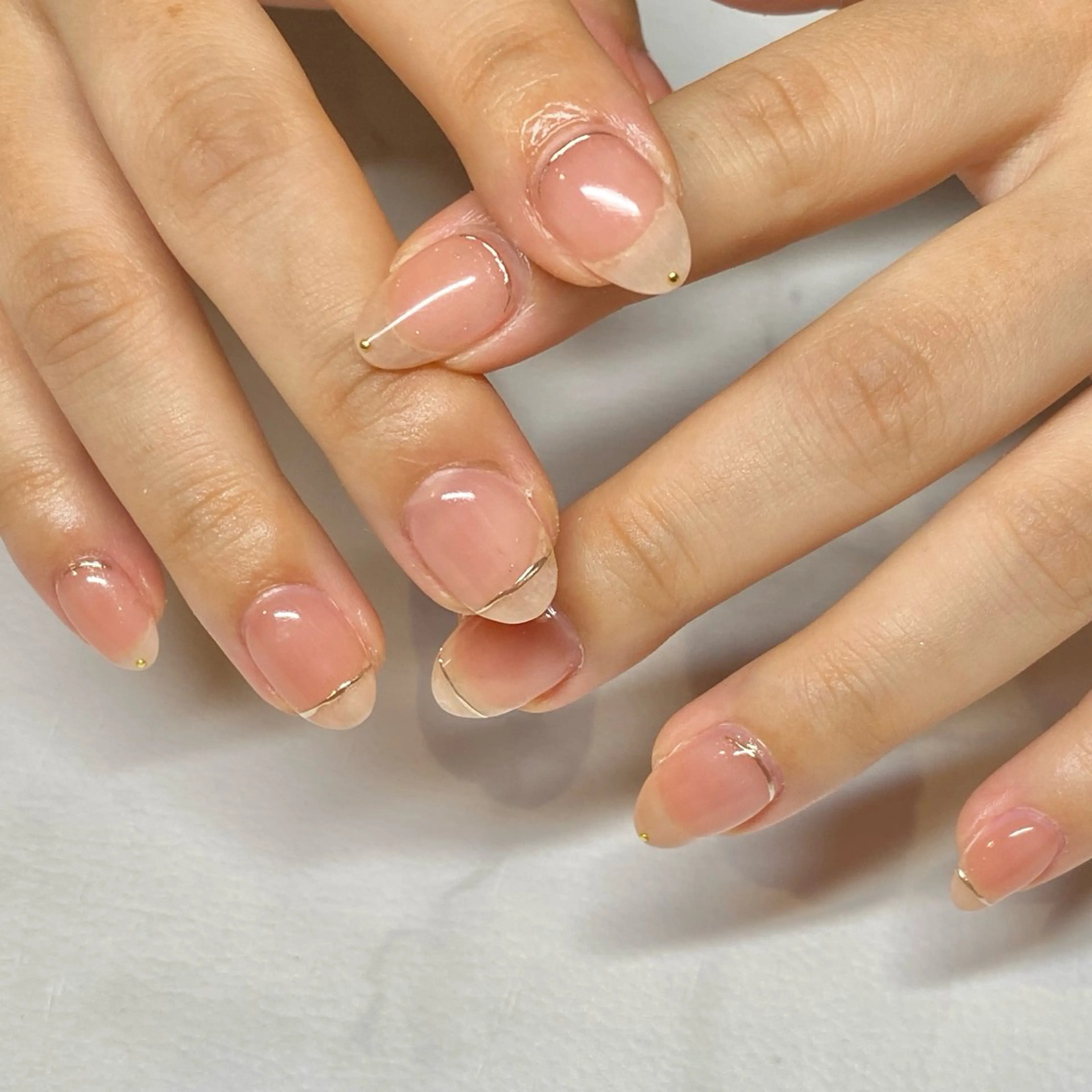 ネイル ミラーネイル ワンカラーネイル シンプルネイル Loca所属・Loca.nails Kasumiのネイルデザイン