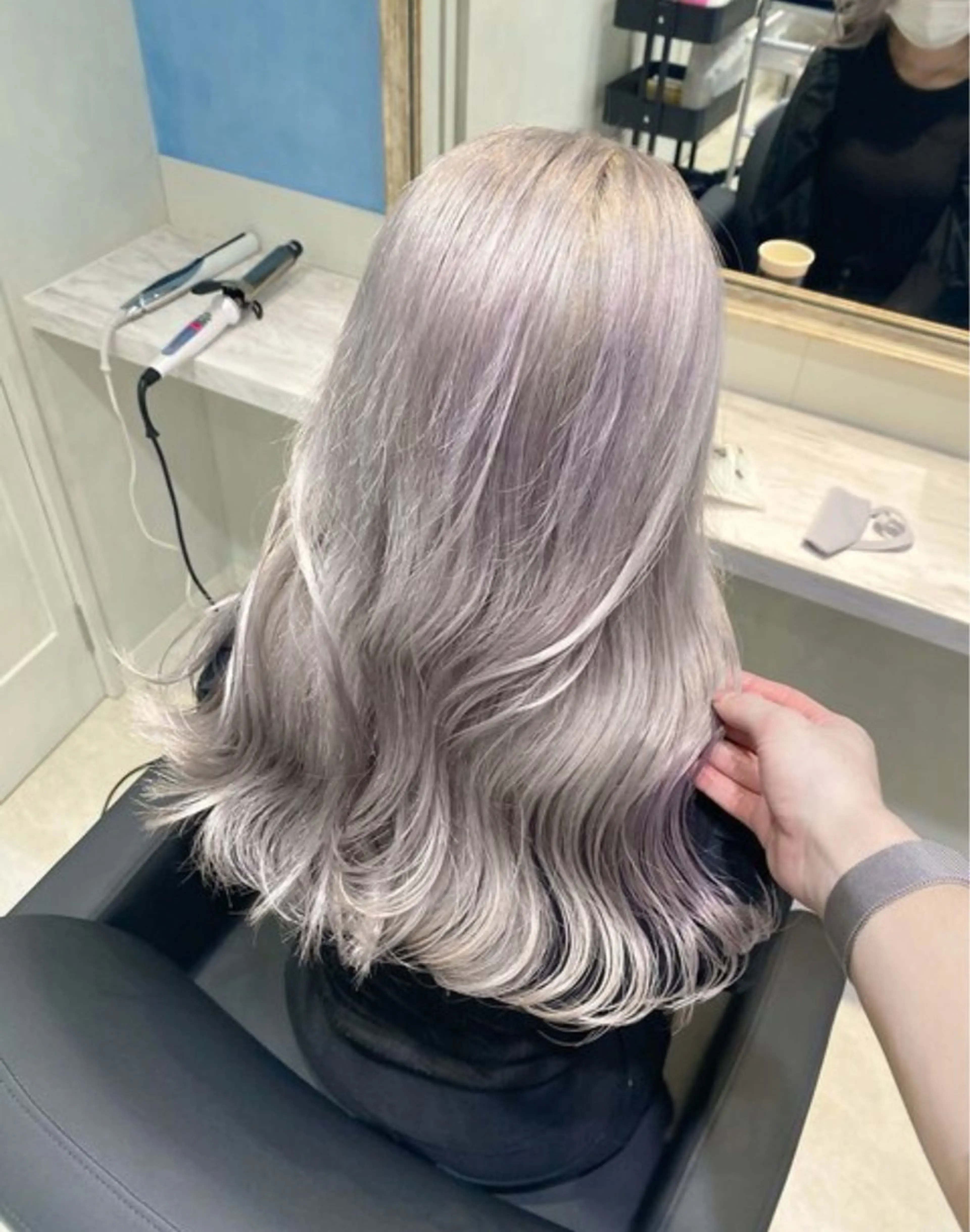 ロング カラー ブリーチ ハイトーンカラー 🦋ブリーチ/カラー 専門AYA💖のヘアスタイル