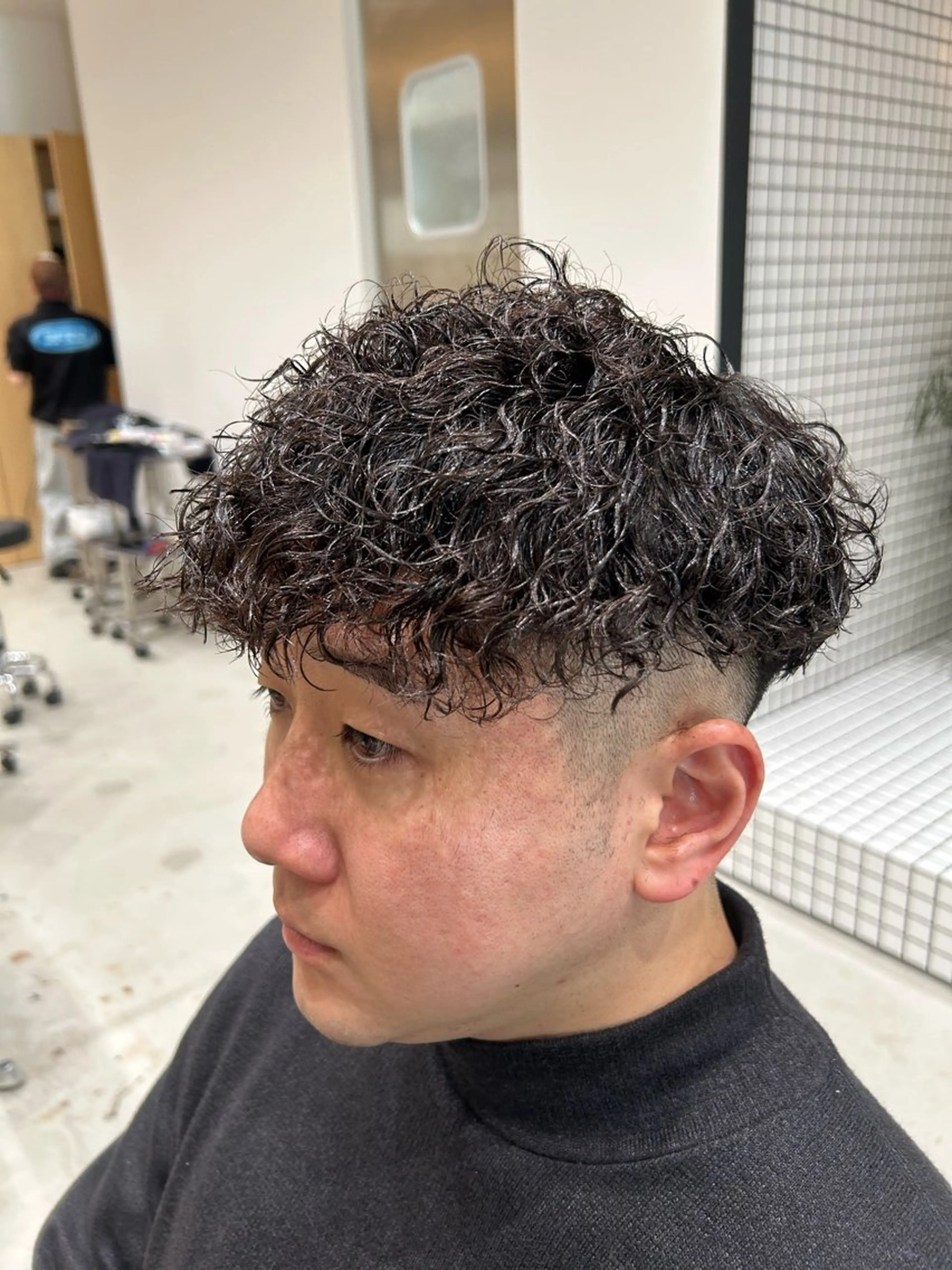 メンズ フェードカット メンズパーマ 🐲ツイスパ🐲 フェード/龍のヘアスタイル