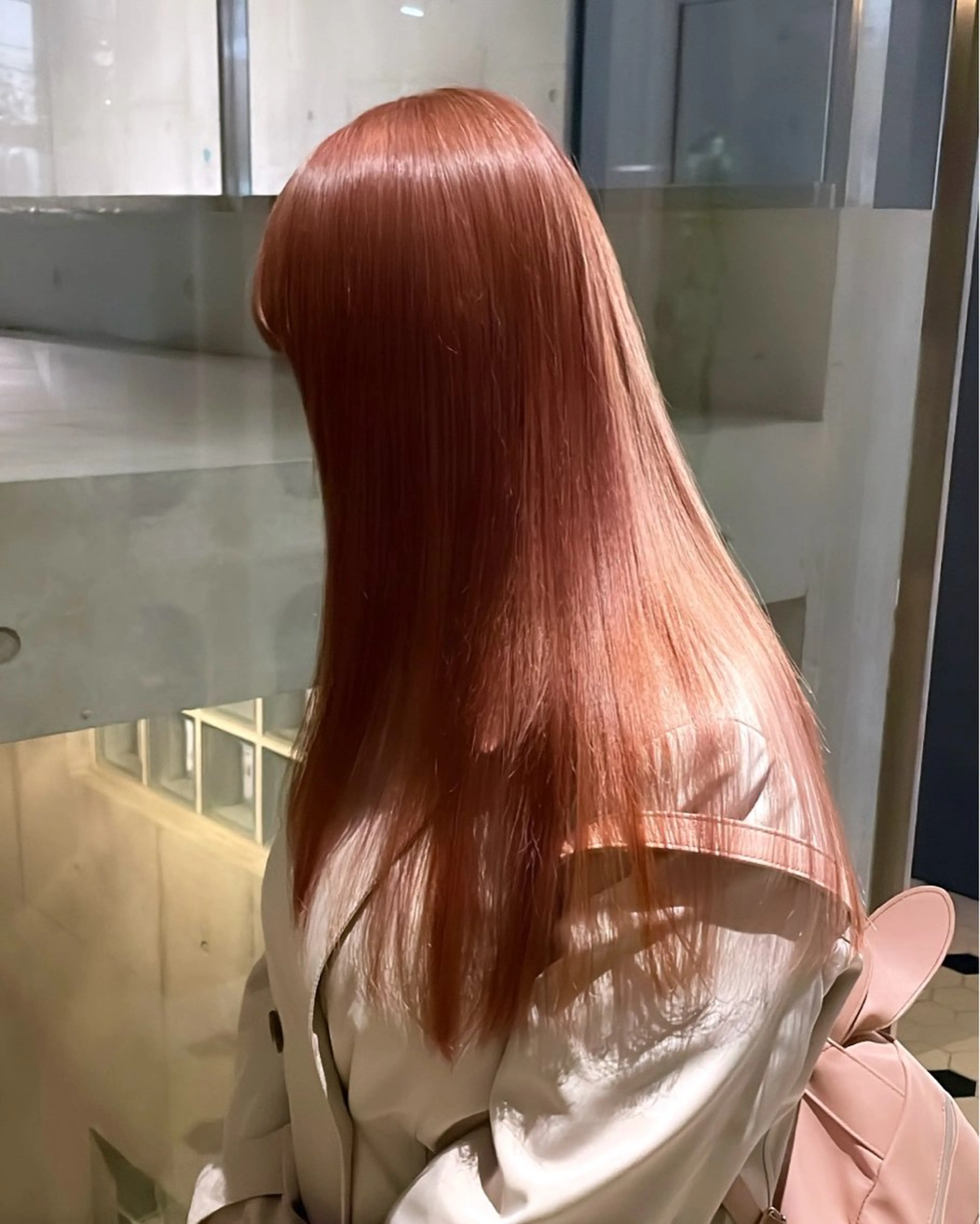 ロング カラー カット ヘアカラー 色落ち綺麗透明感カラ /ボブ/ナカツヒカルのヘアスタイル