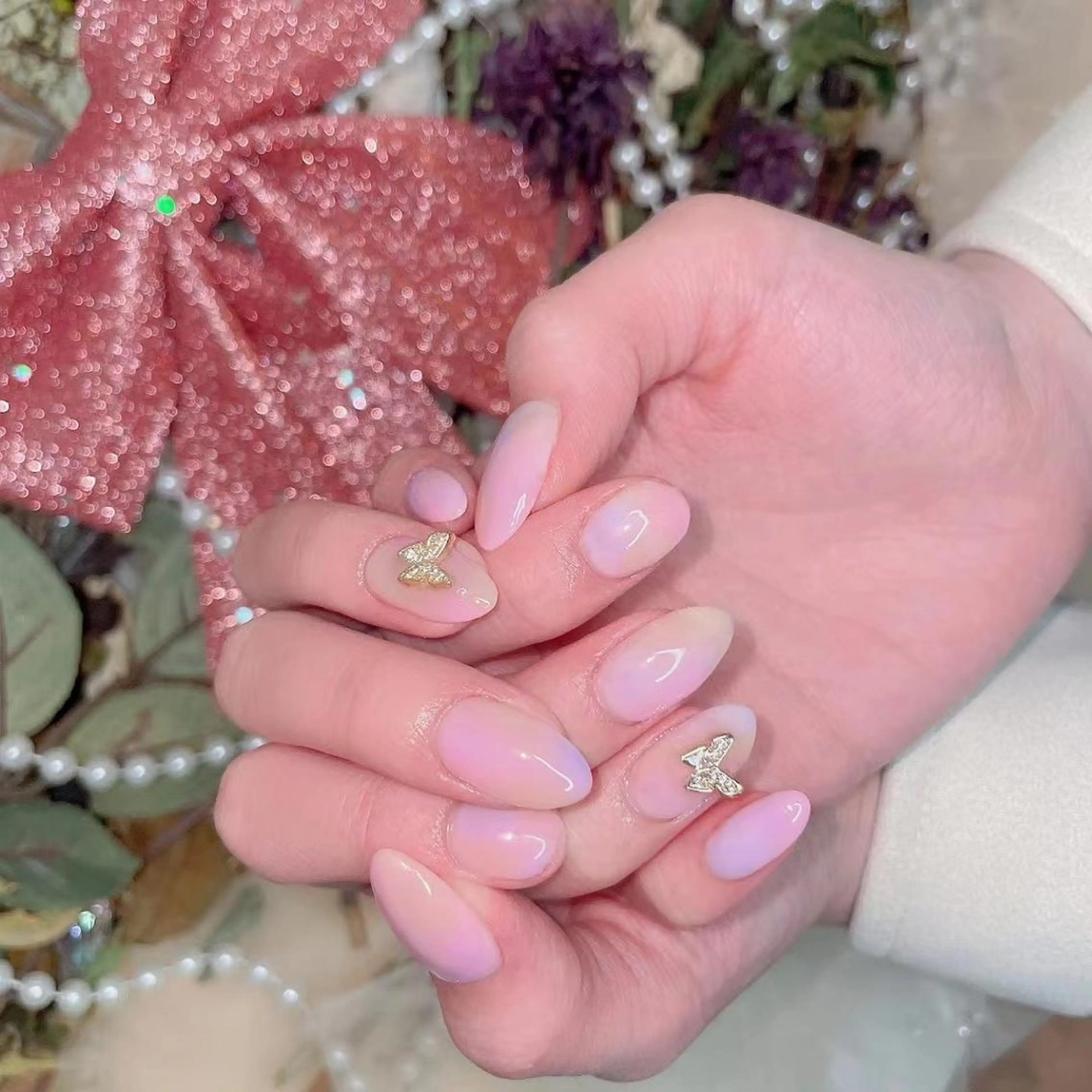 ネイル 大理石ネイル(マーブル) パステルネイル Babarla nailのネイルデザイン