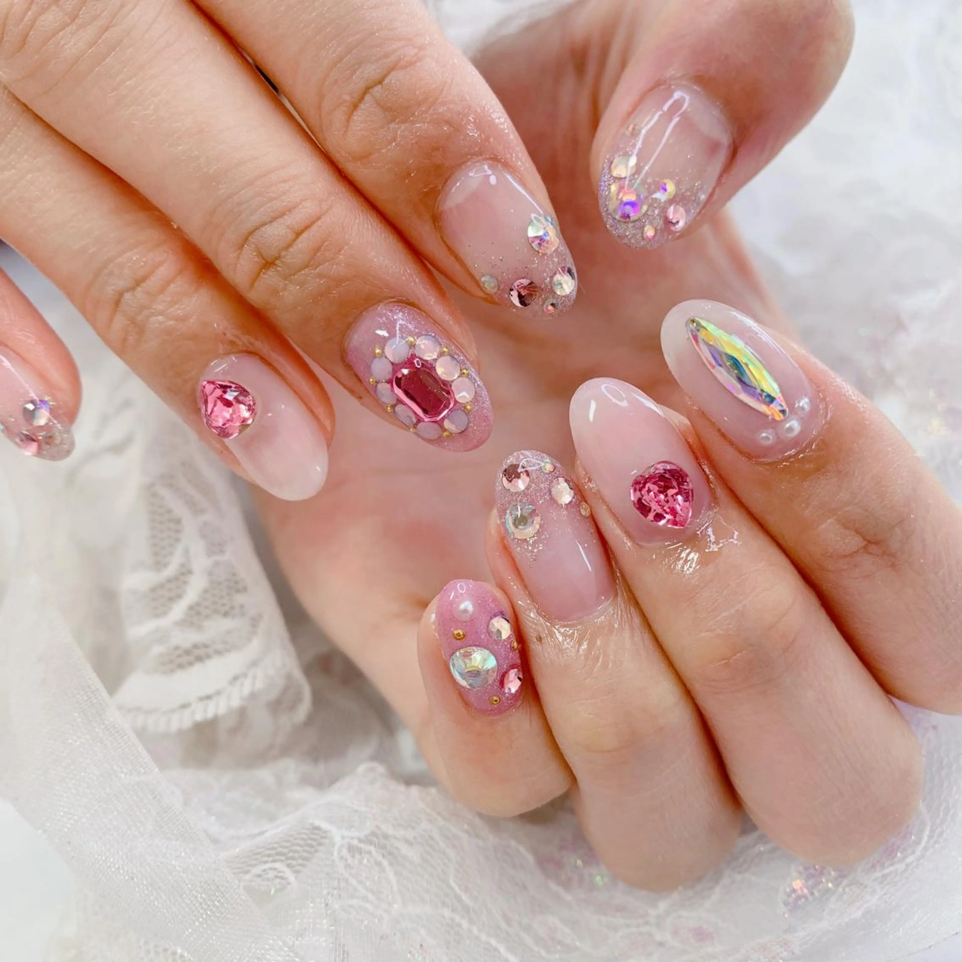 ネイル ハンドネイル La neige* yuki 🐩🌙のネイルデザイン