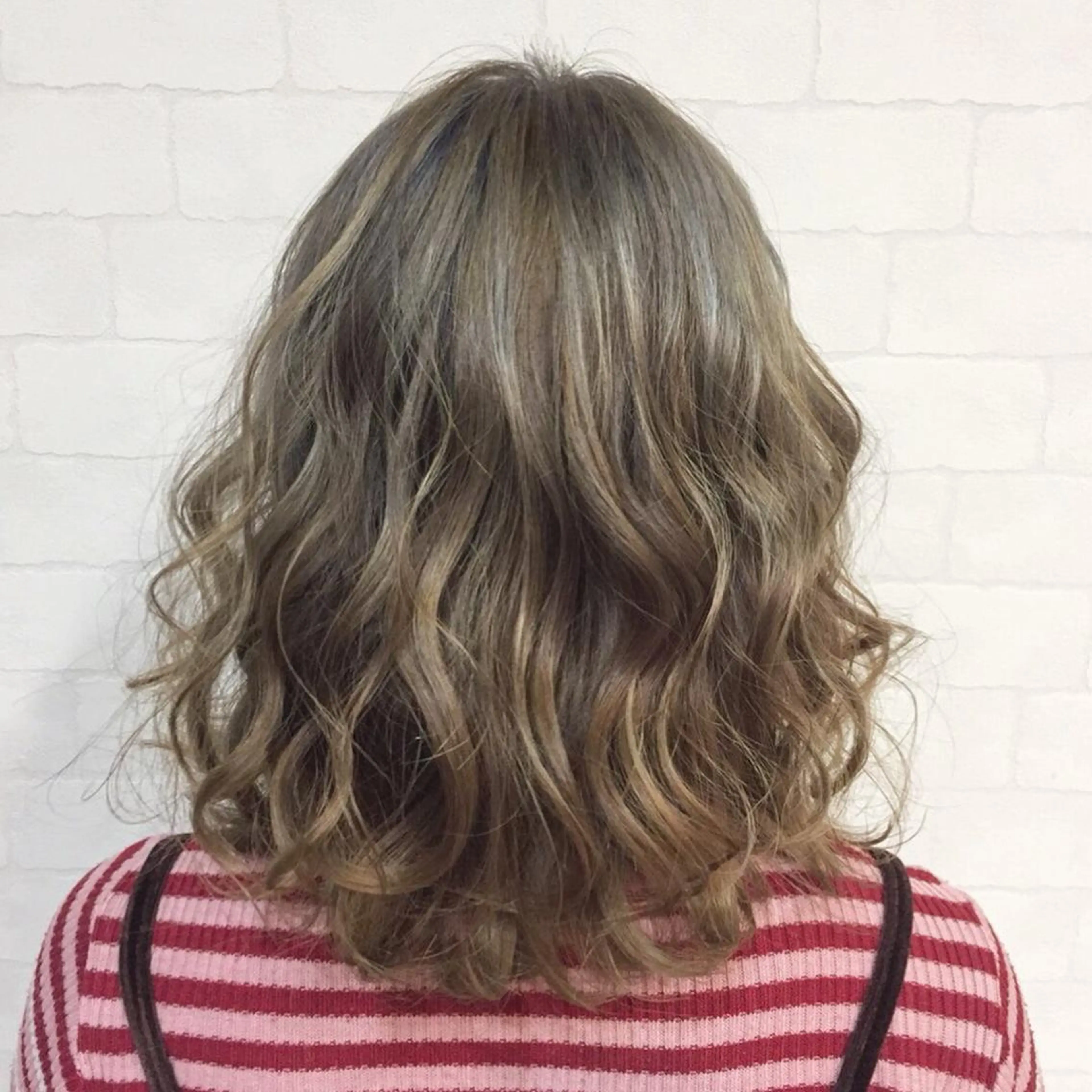 ミディアム カラー パープルカラー Agu hair rupia 金沢店所属・金沢美容室/ 艶髪/夜営業/JINのヘアスタイル