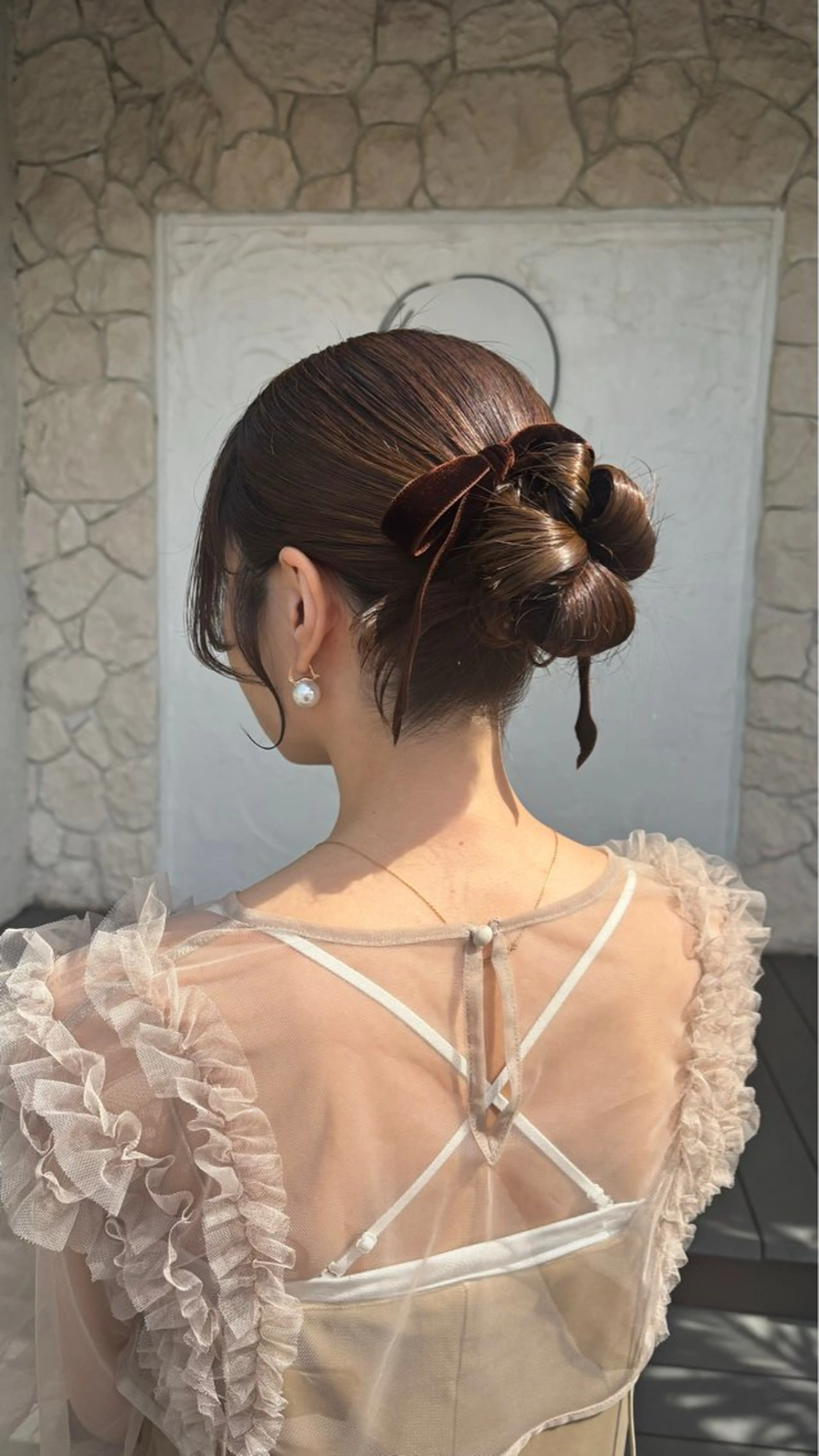 セミロング ヘアセット TAP /金沢市 瀧川優羽 ໒꒱· ﾟのヘアスタイル