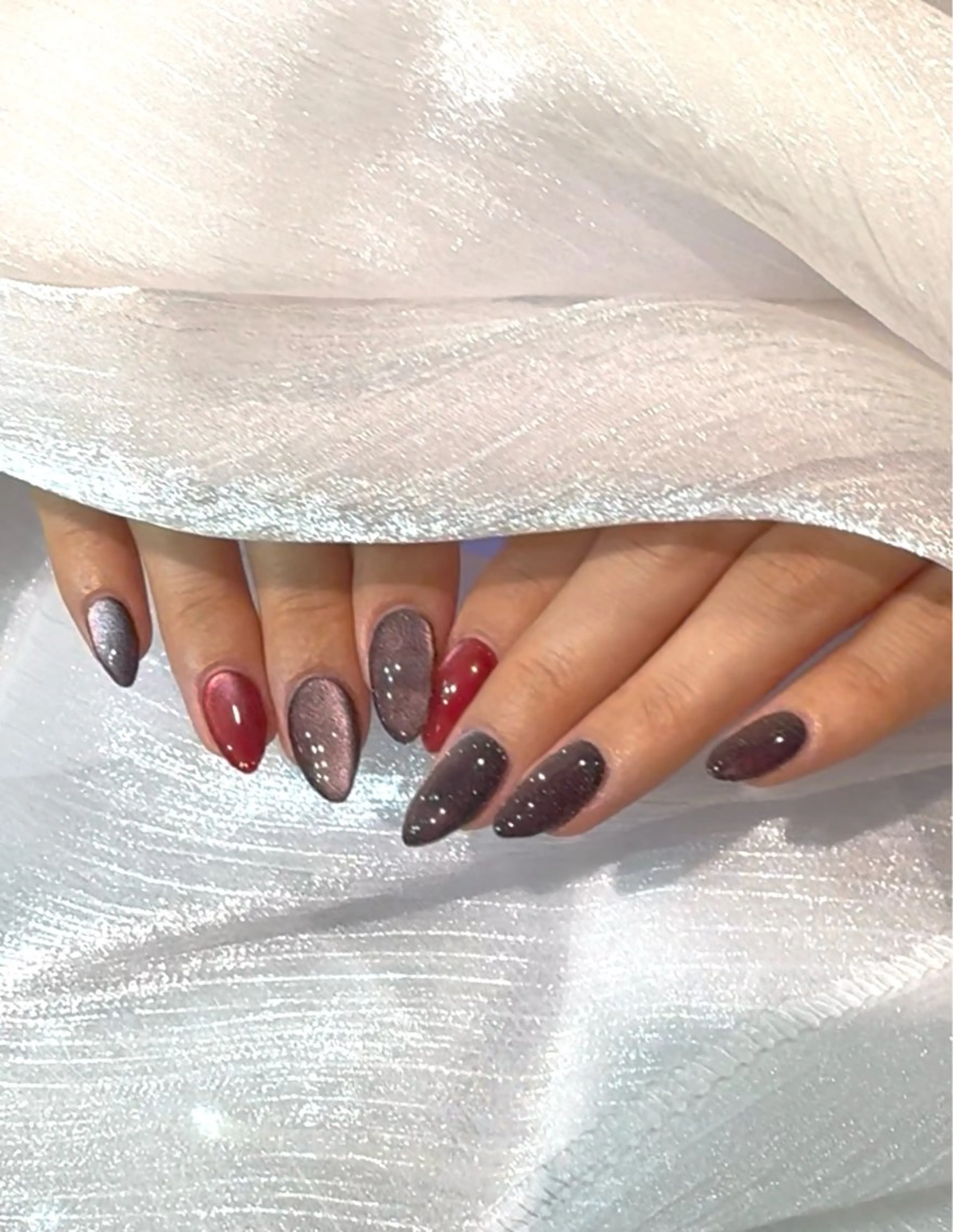 ネイル マグネットネイル nail luana -sharmのネイルデザイン