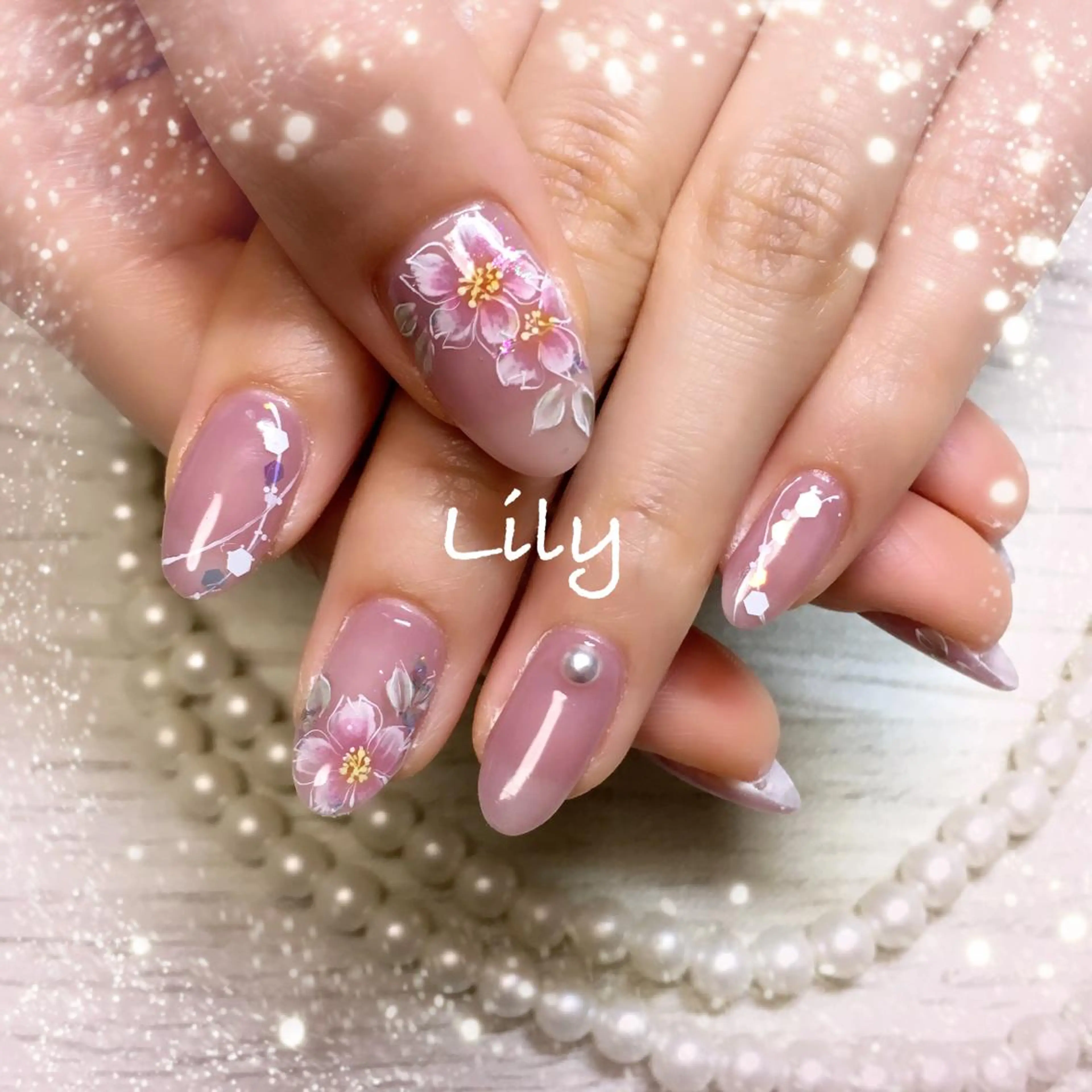 ネイル Lily*nail 🌻Mii🌻のネイルデザイン
