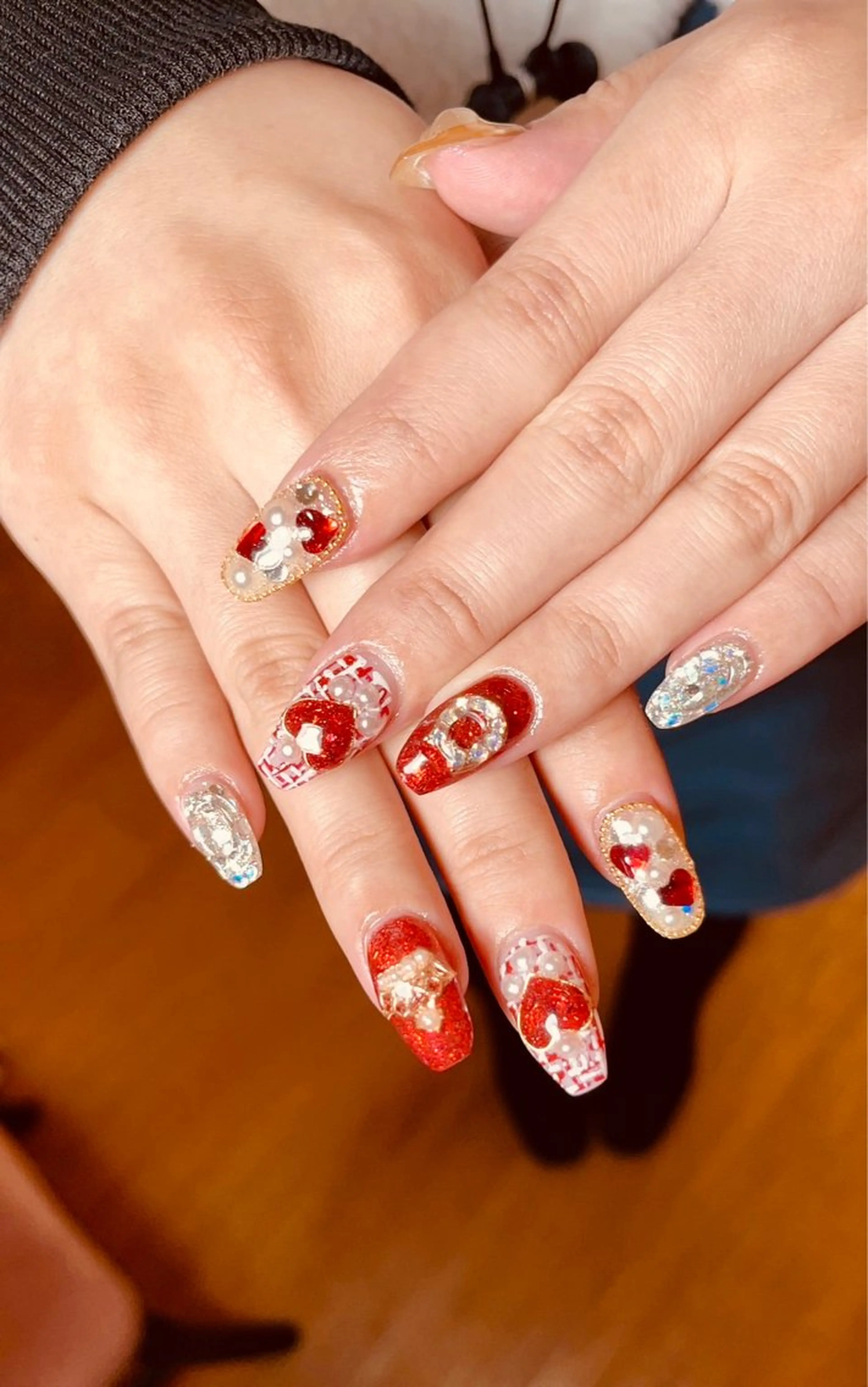 ネイル ハンドネイル LOVE NAIL 💕Sonoのネイルデザイン