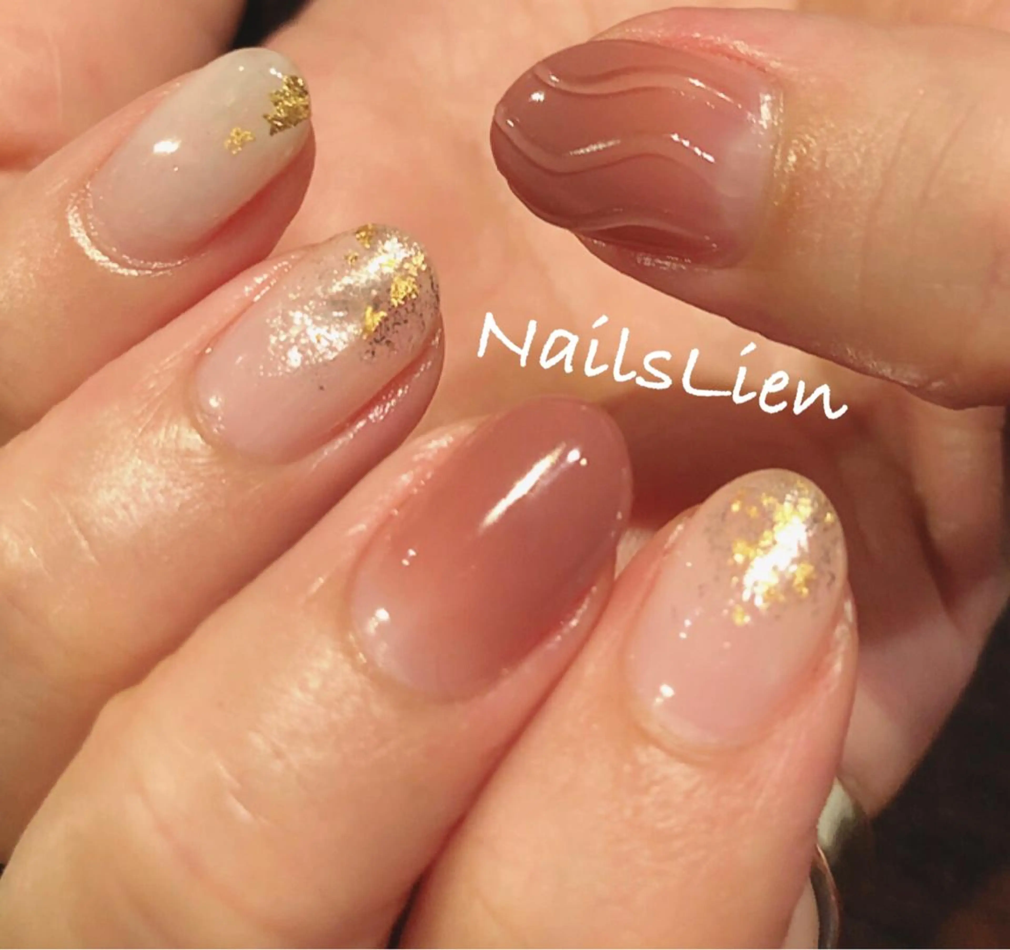 ネイル ニュアンスネイル 夏ネイル studio e n / RiNのネイルデザイン