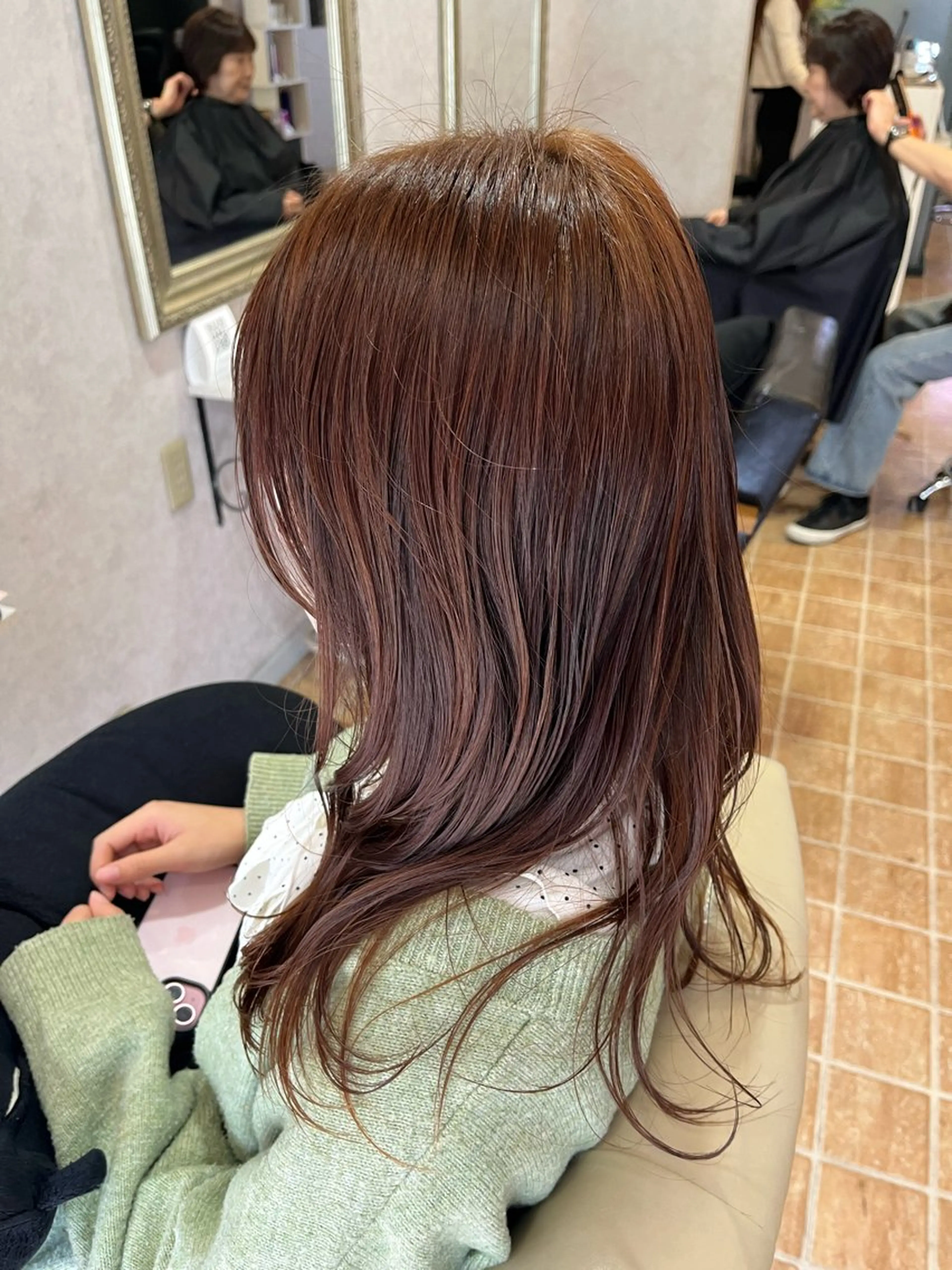 【平日限定】似合わせカット+カラー¥12,100→⚜️¥7,980の写真