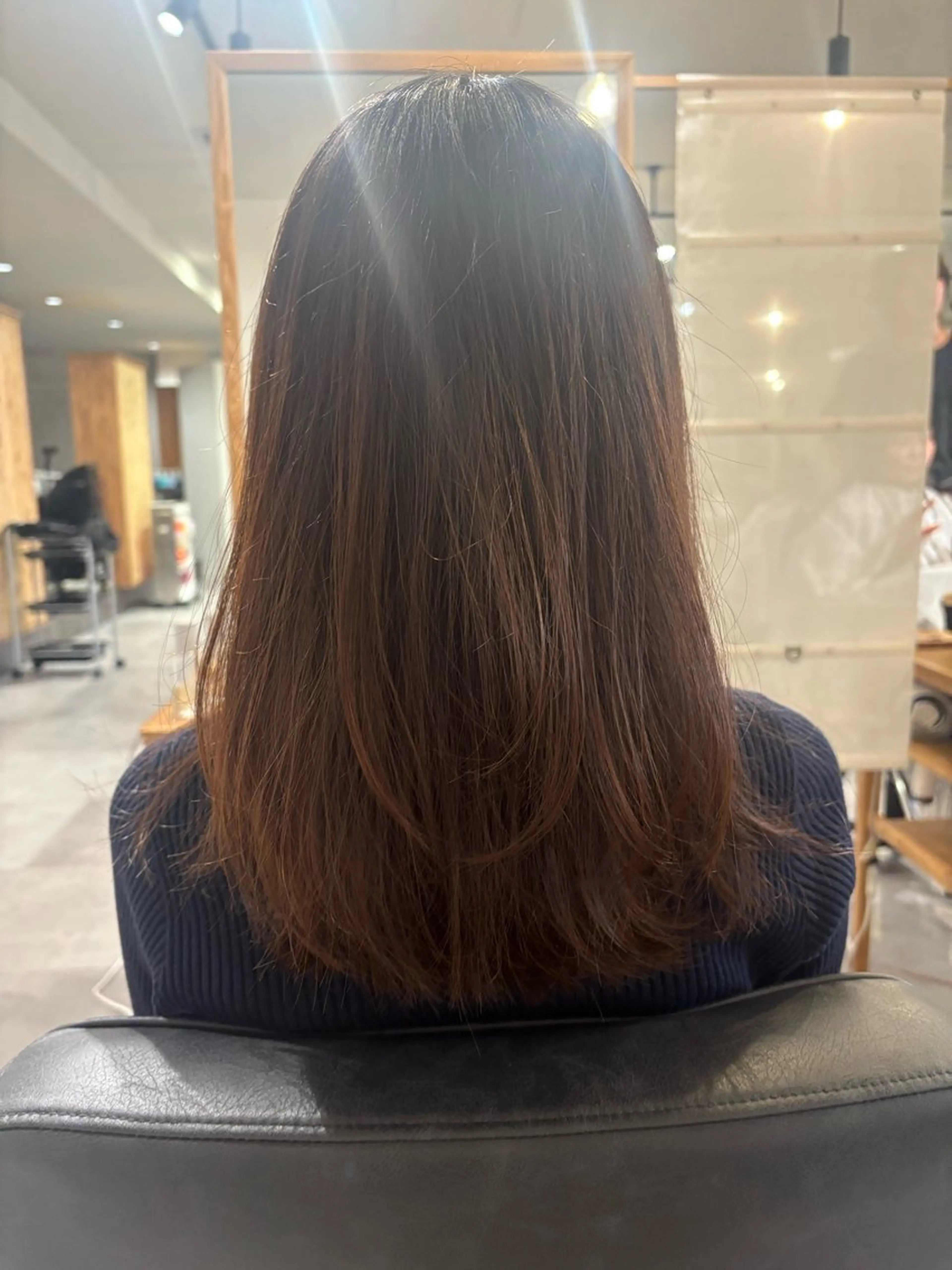 ロング 岬 怜奈のヘアスタイル