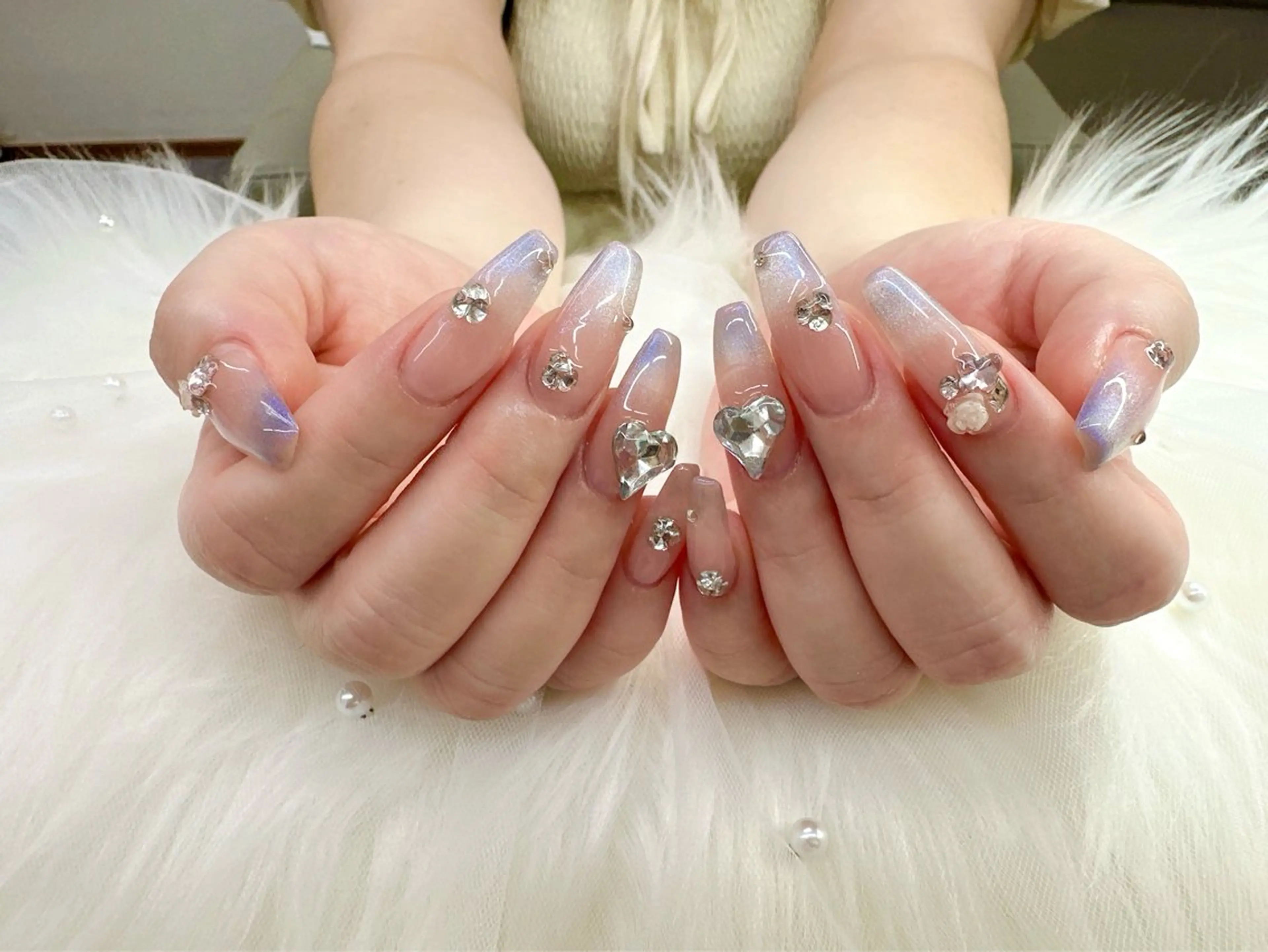 ネイル 持ち込み ハンドネイル MIKIネイル YUKAのネイルデザイン