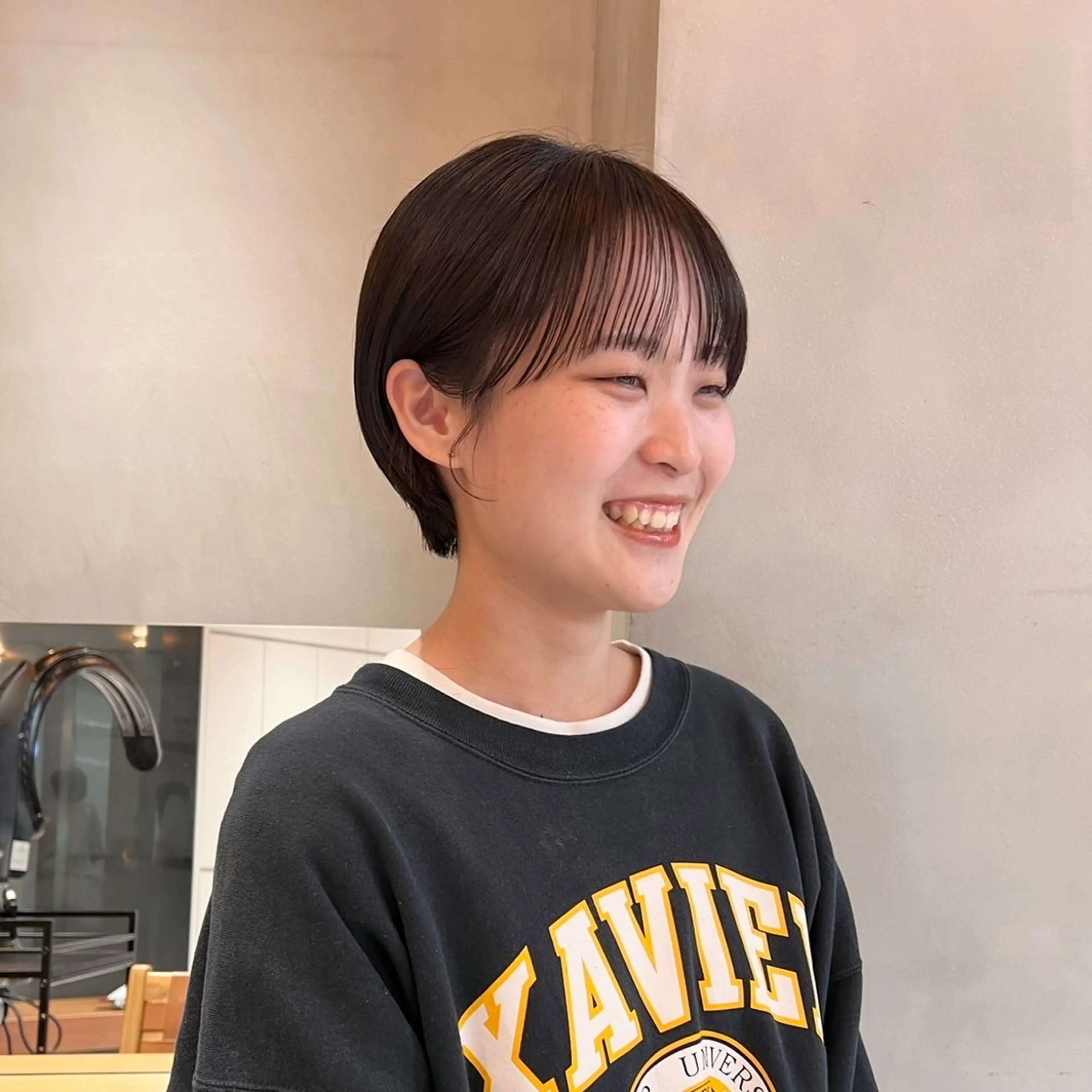 ショート カラー 🍒暖色カラー🍒 渋谷/YUUのヘアスタイル