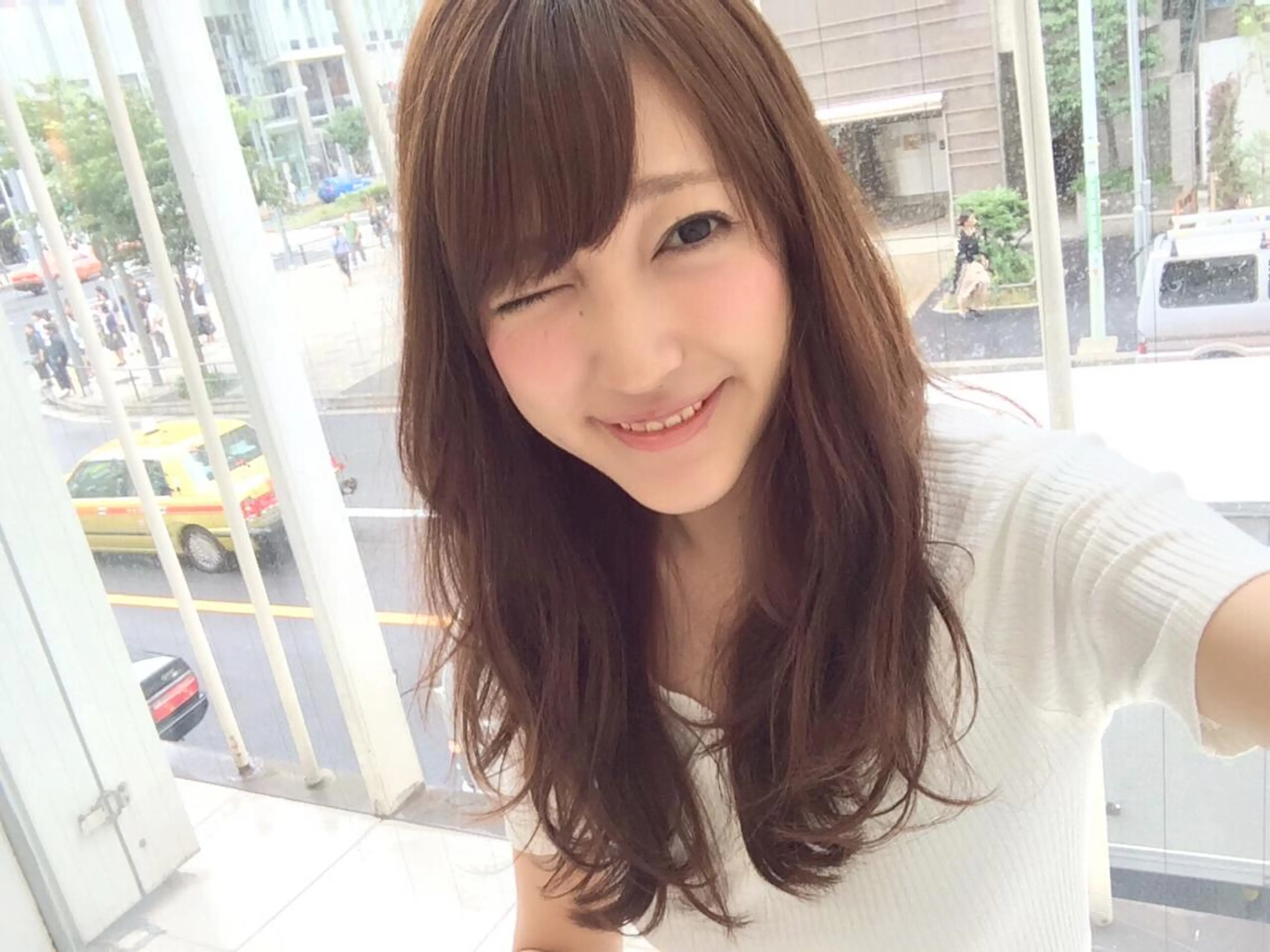 ロング カラー 内藤 達也のヘアスタイル