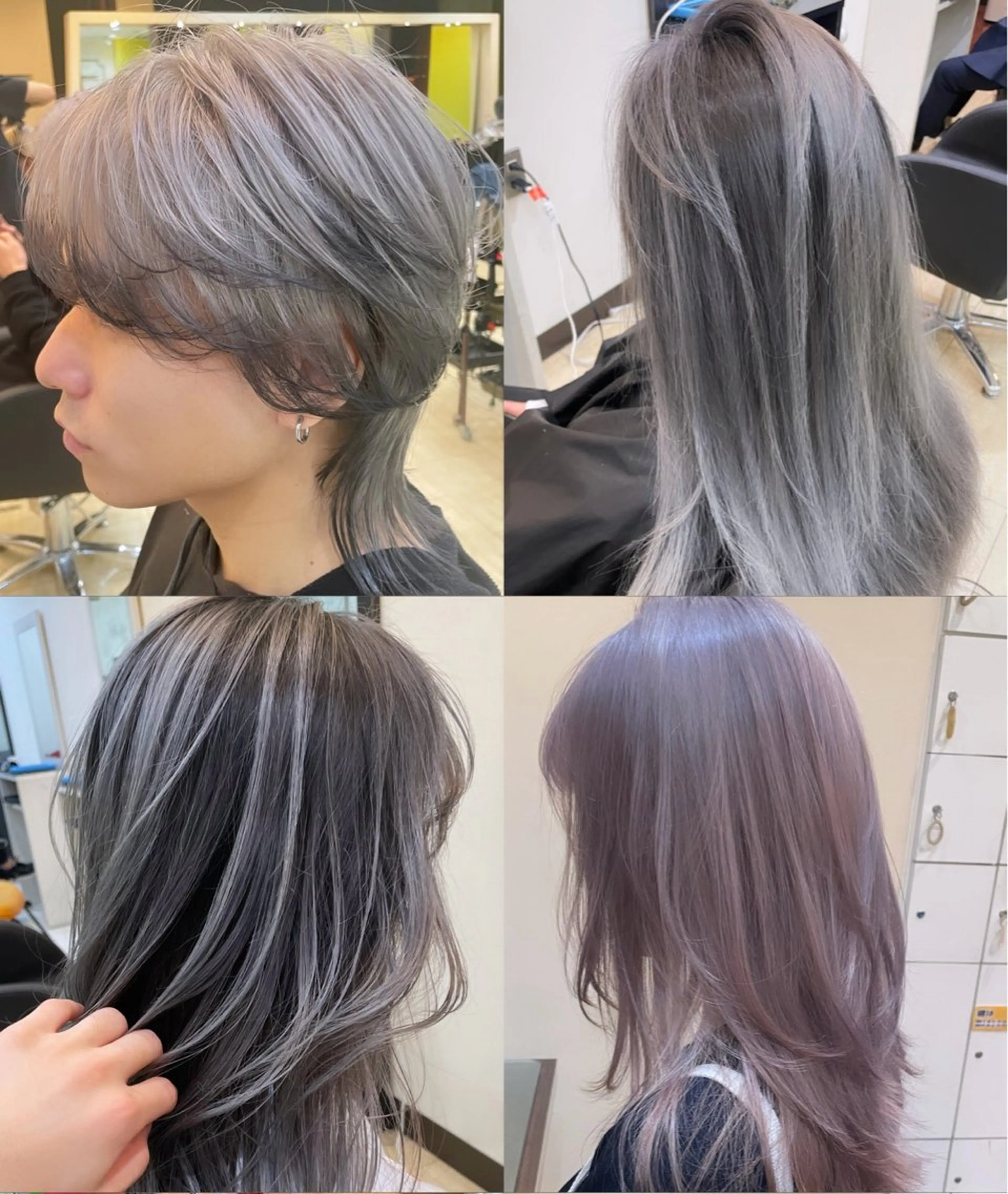 ロング カラー メンズ 限定クーポン 💕大量更新ブリーチのヘアスタイル