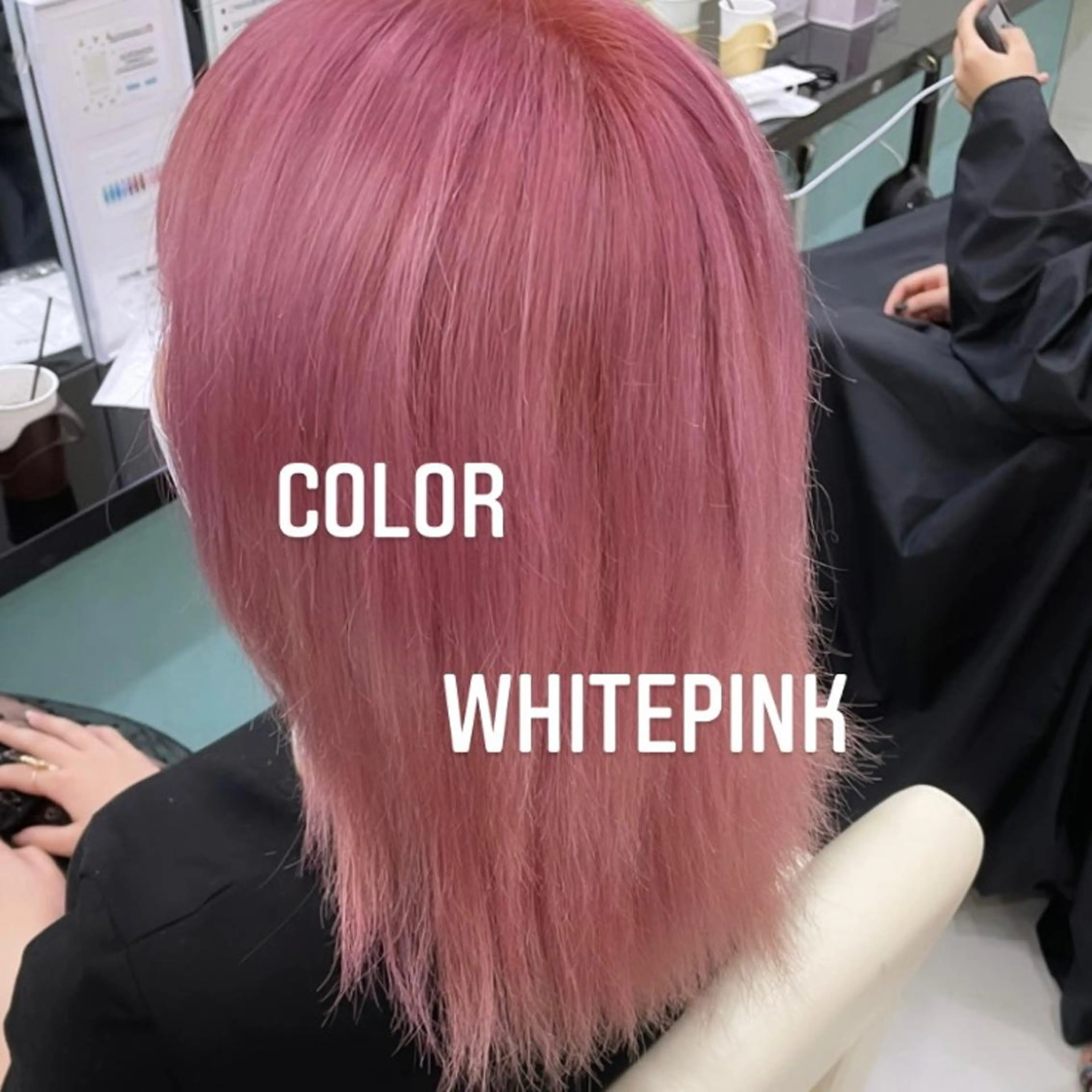 ミディアム カラー ヘアカラー エクステ エクステ🩵ブリーチ 韓国ヘア🩵KAEのヘアスタイル