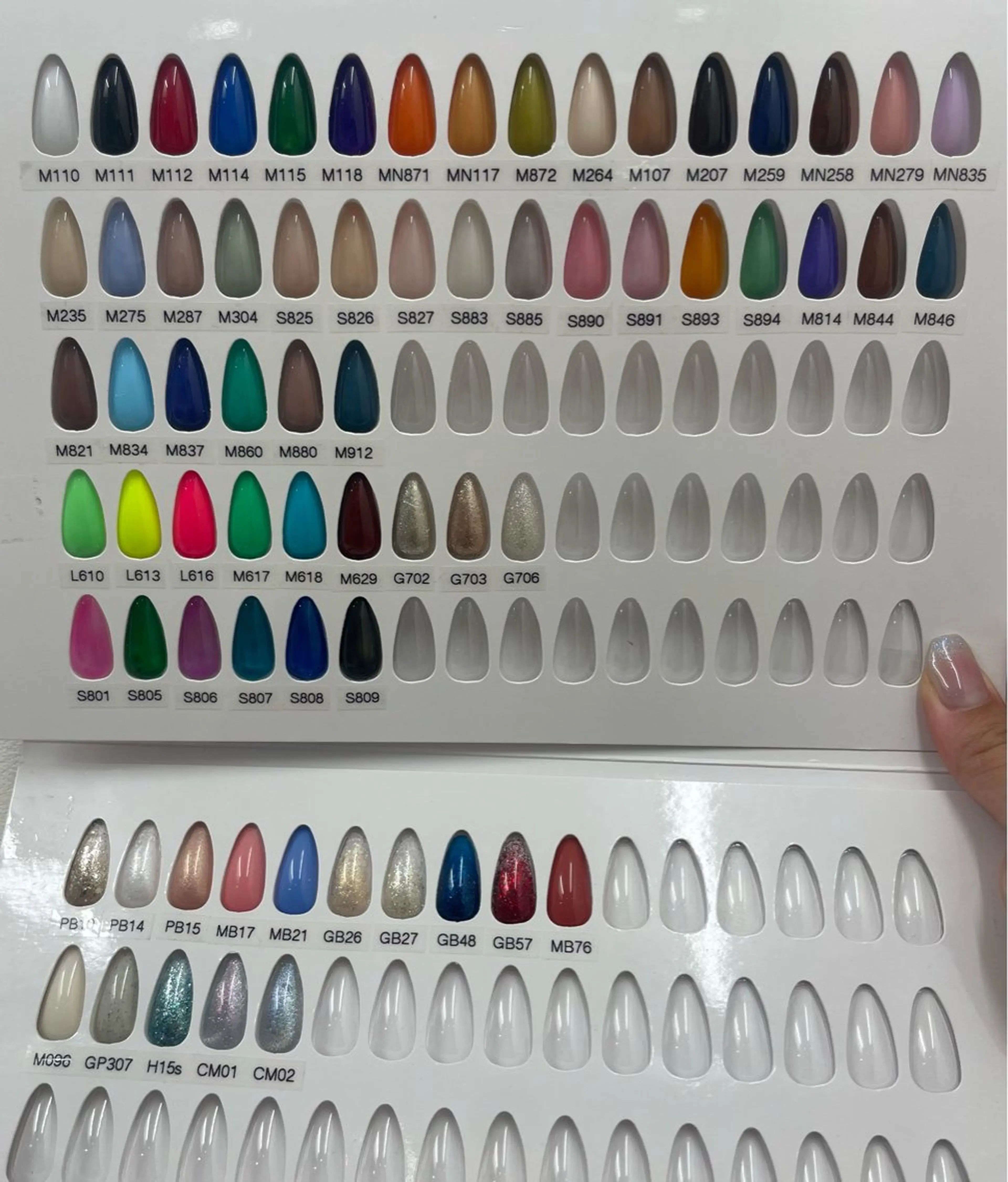 オフ込み練習カラーフレンチネイル練習モデル（初回のみオフ込）の写真