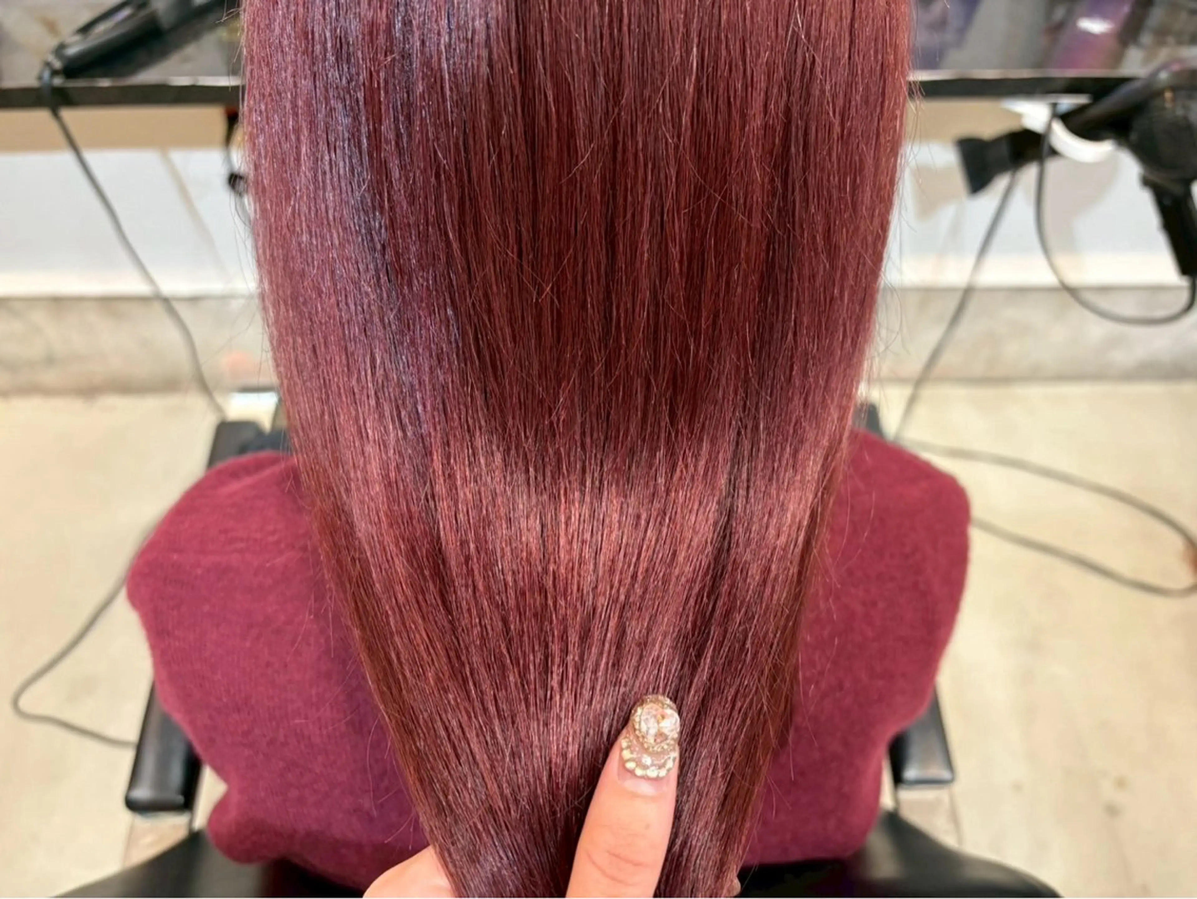 カラー ヘアカラー LUCK モミジのヘアスタイル