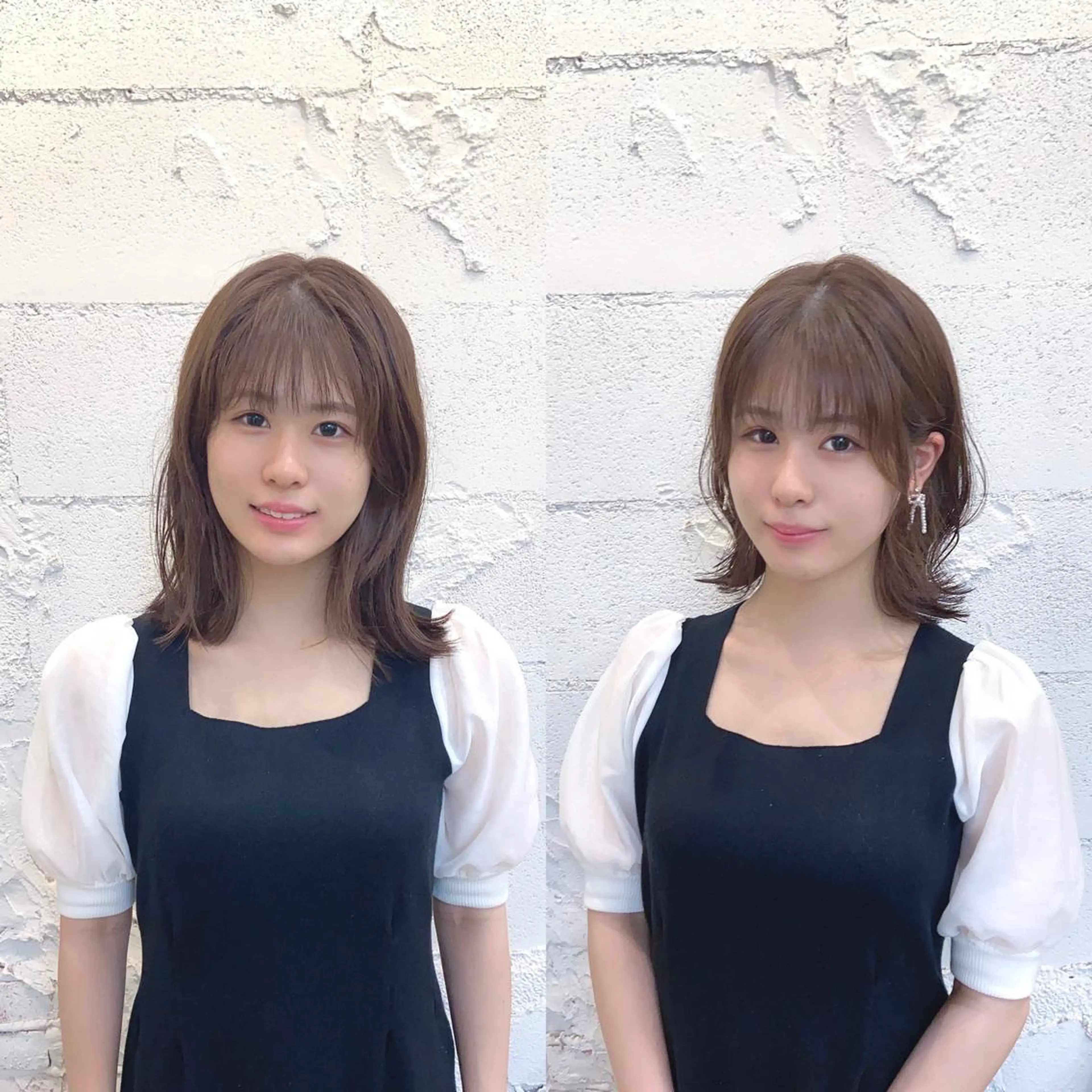 ミディアム 韓国カットパーマ✂︎ Toshiのヘアスタイル