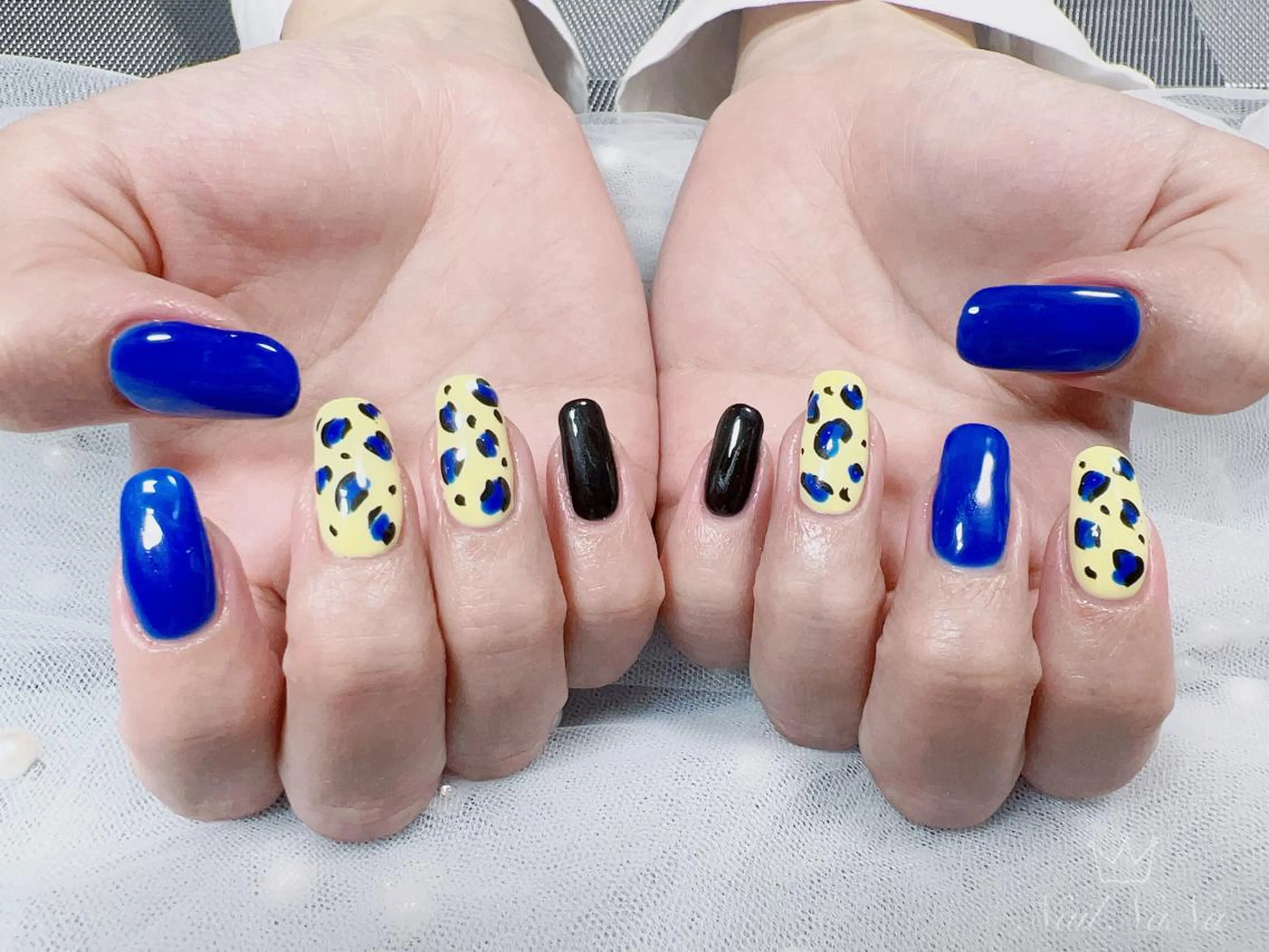 セミロング カラー ネイル Nail NaNaのネイルデザイン