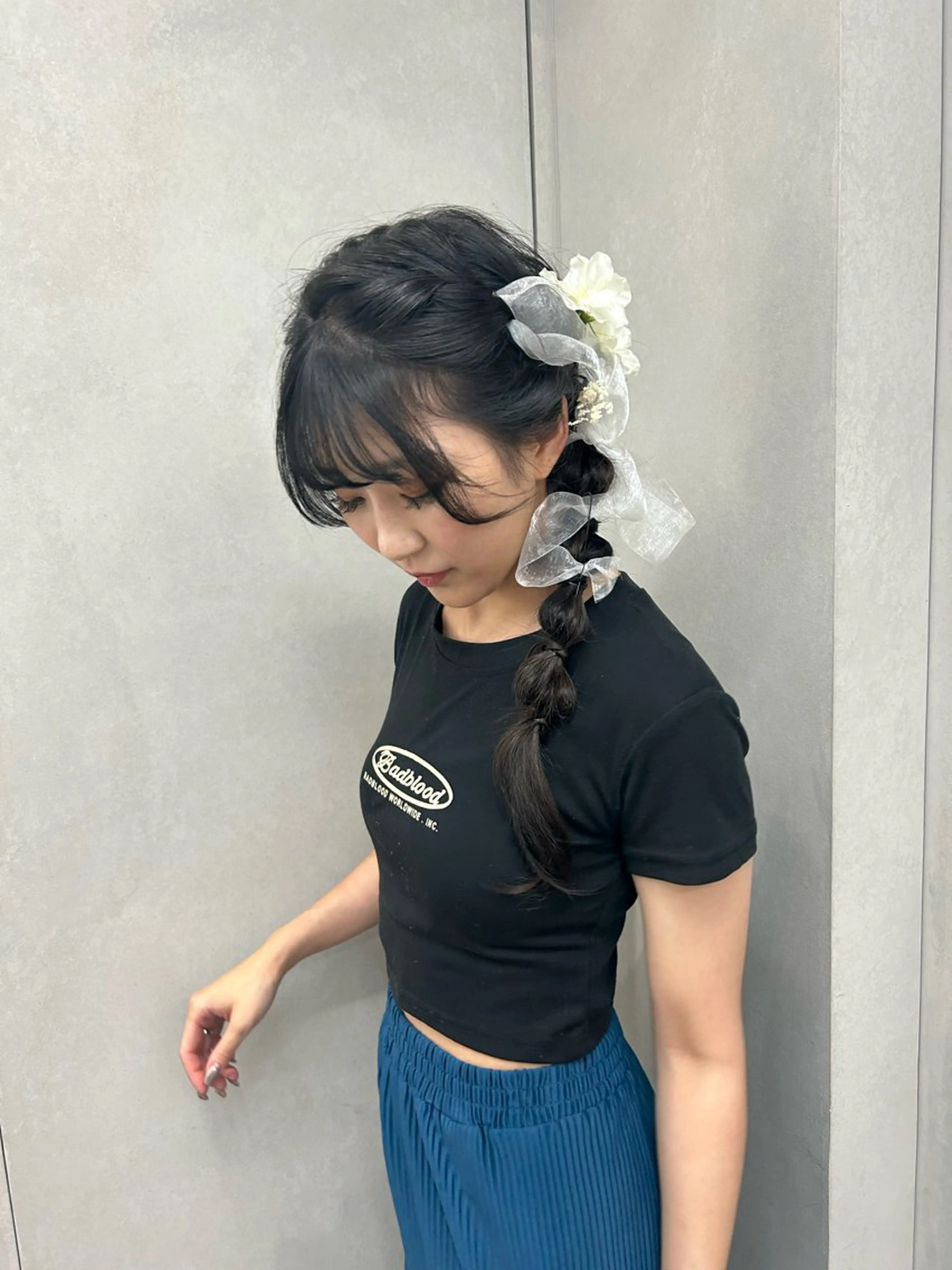 ロング 卒業式ヘアセット🎀 ヘアアレンジのヘアスタイル