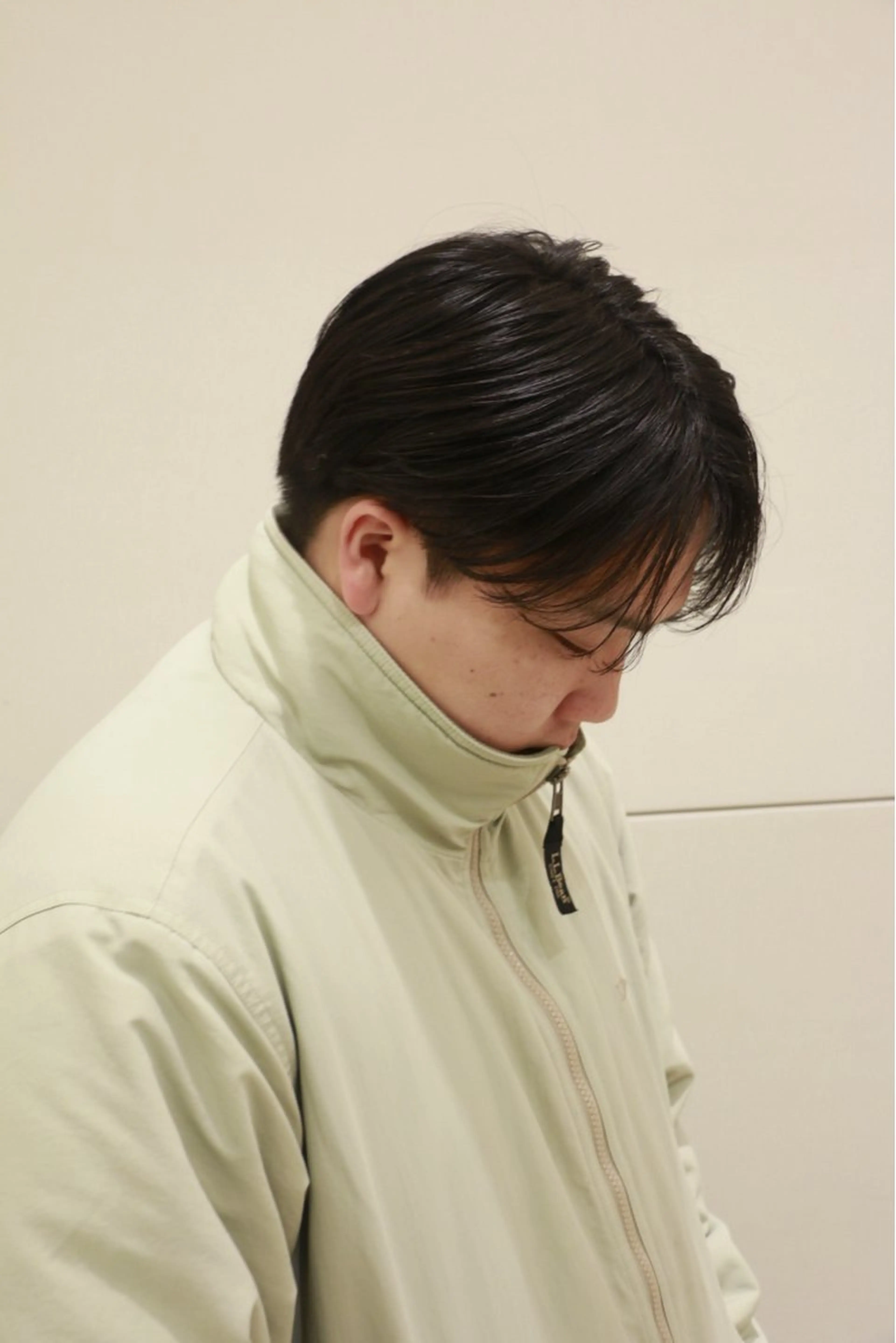 メンズ センターパート 🌟カット無料 ボブ森龍哉のヘアスタイル