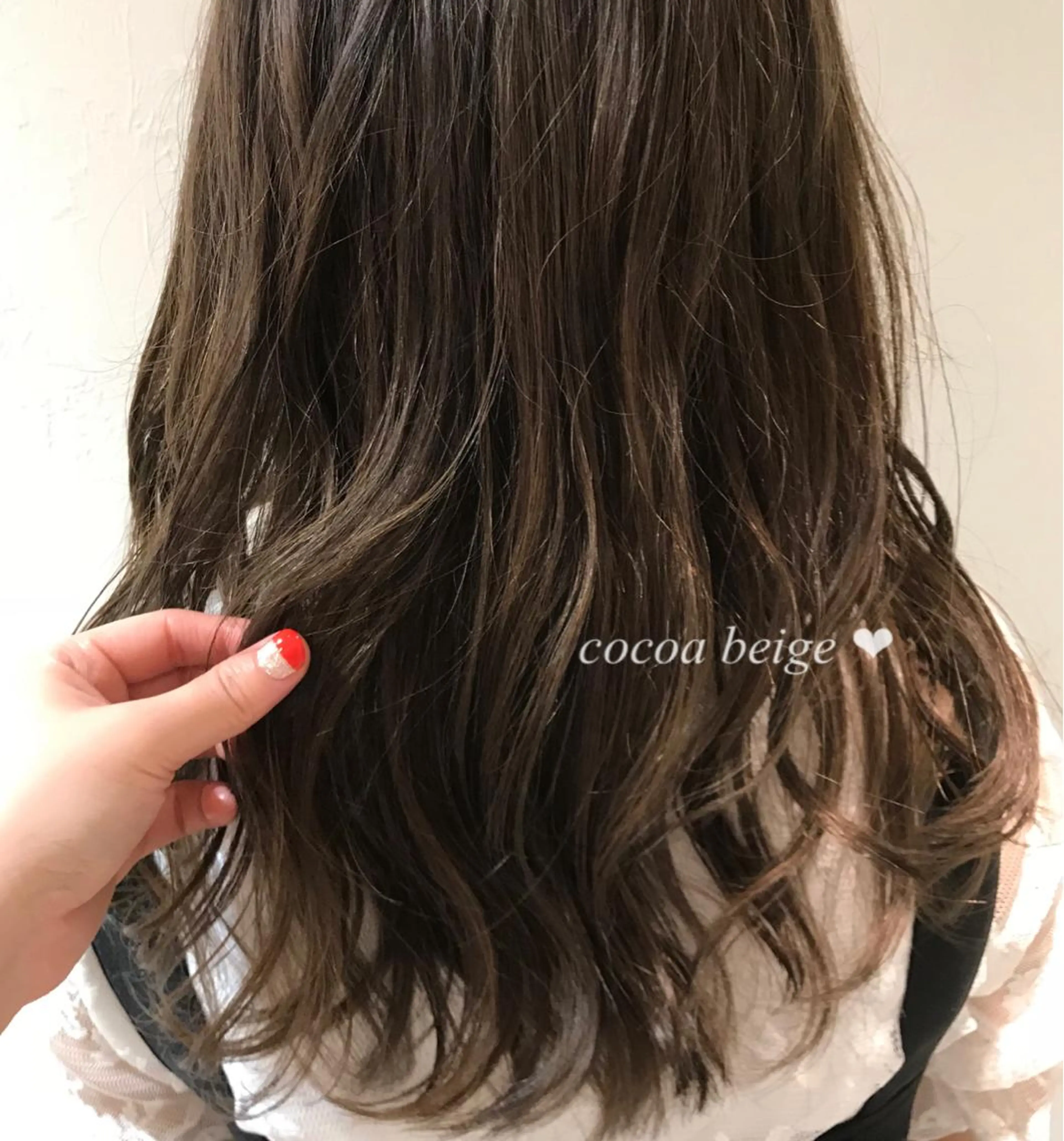 ロング カラー グラデーションカラー ブリーチなしカラー ダブルカラーエクステのヘアスタイル
