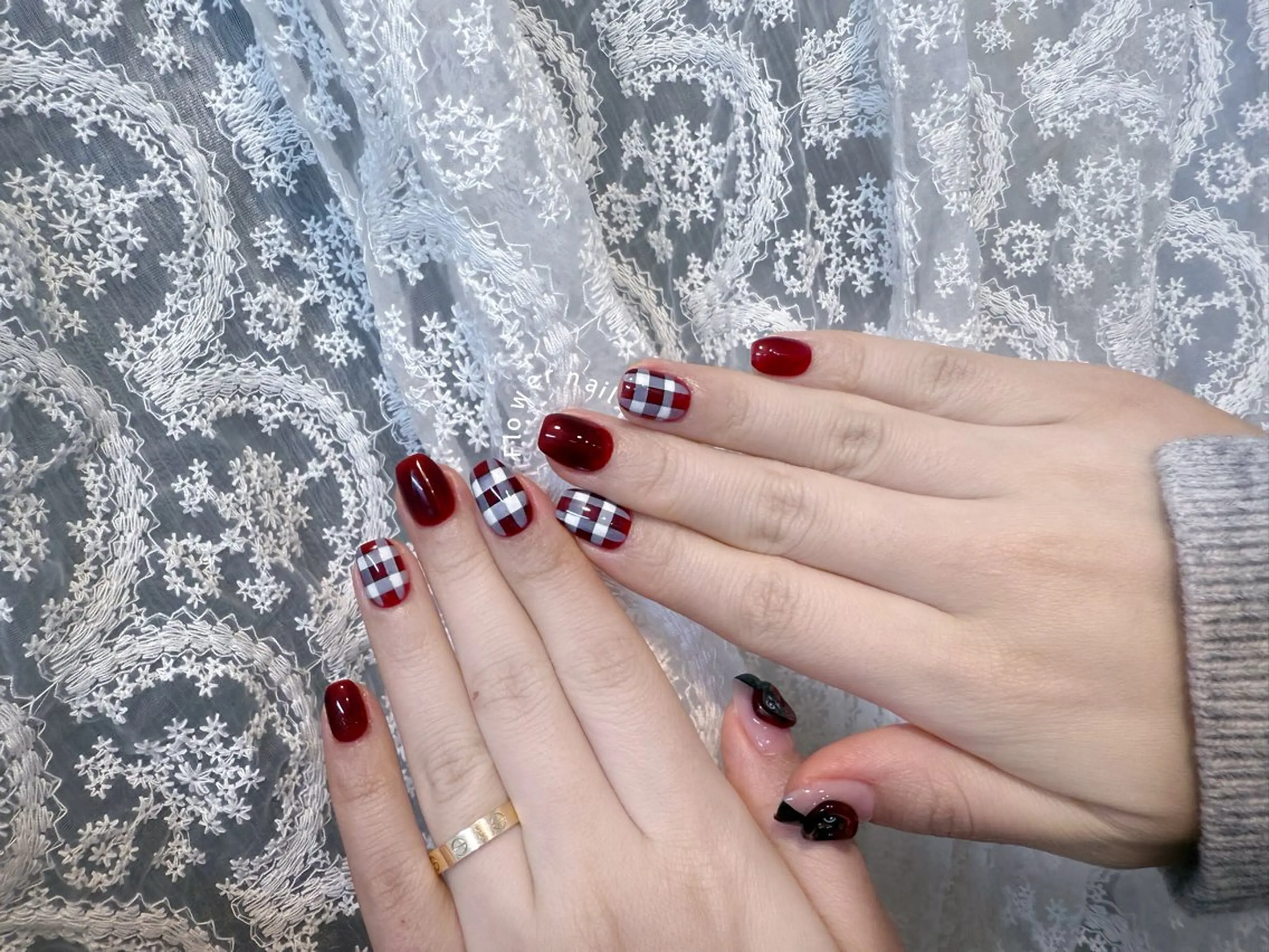 ネイル ハンドネイル Flower nailのネイルデザイン