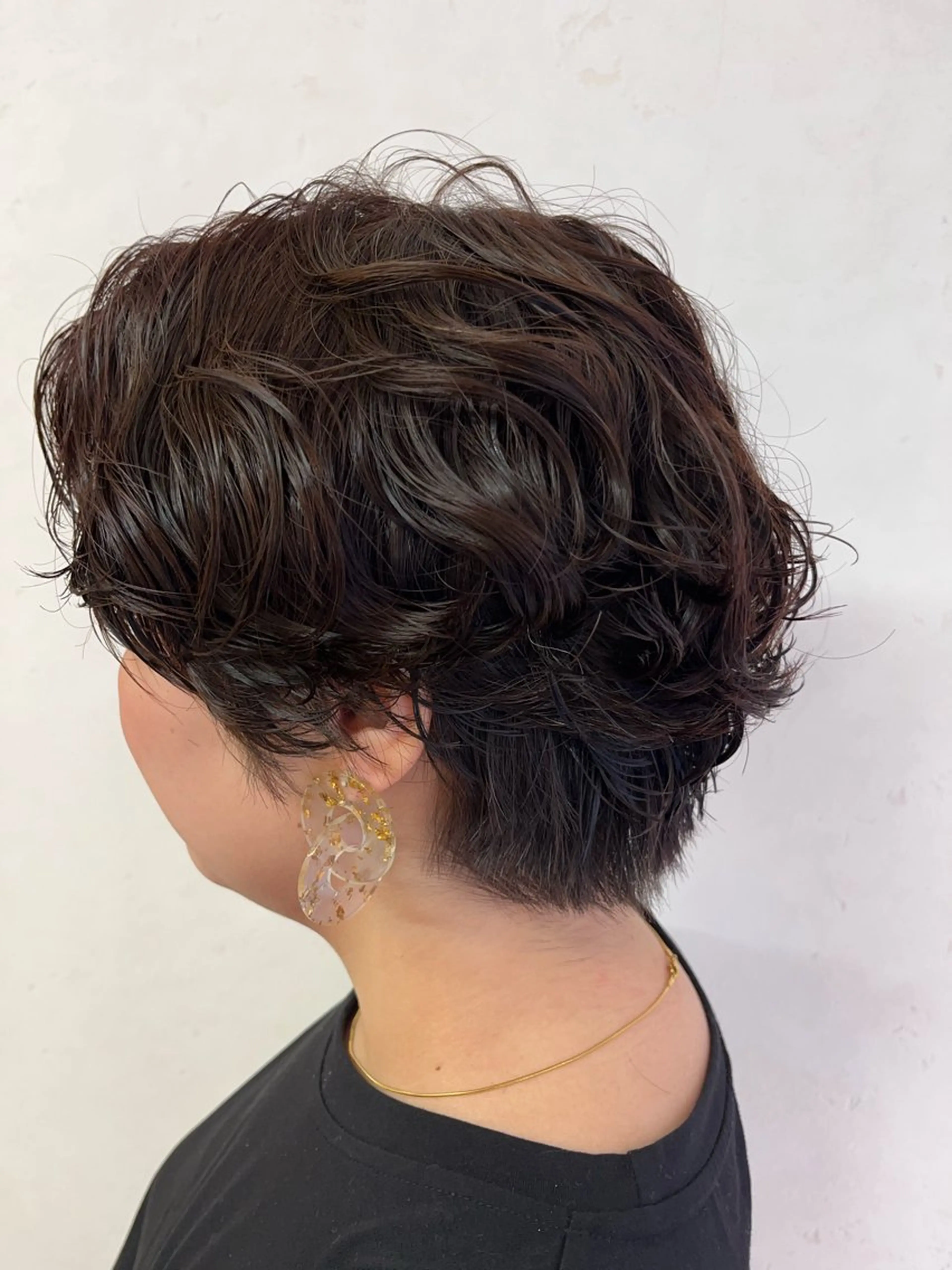 ショート パーマ ショートヘア まつパモデル募集中！ Lia中央林間　由喜のマツエク・マツパデザイン