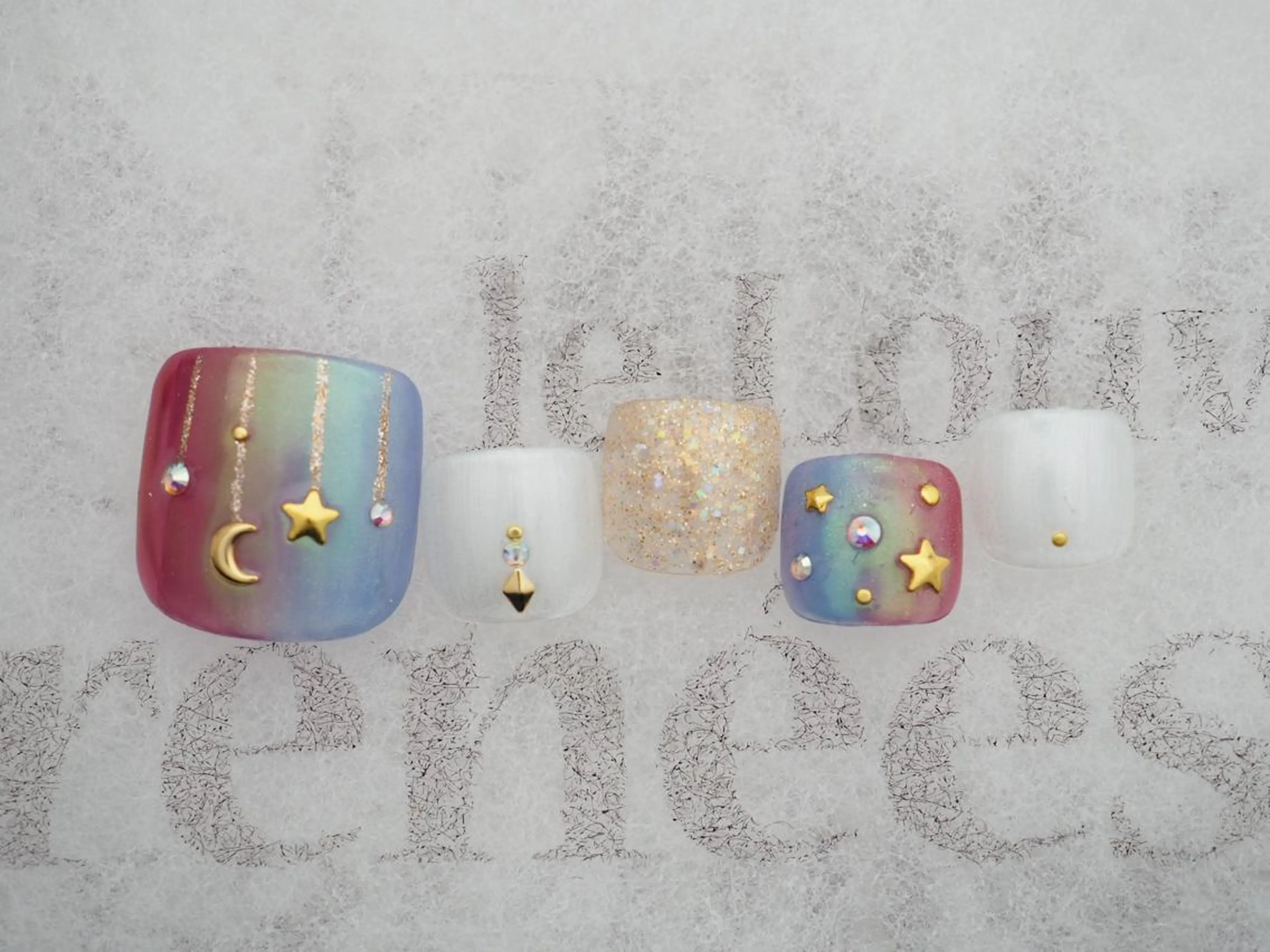 ネイル トップネイリスト Ribbon立川店のネイルデザイン