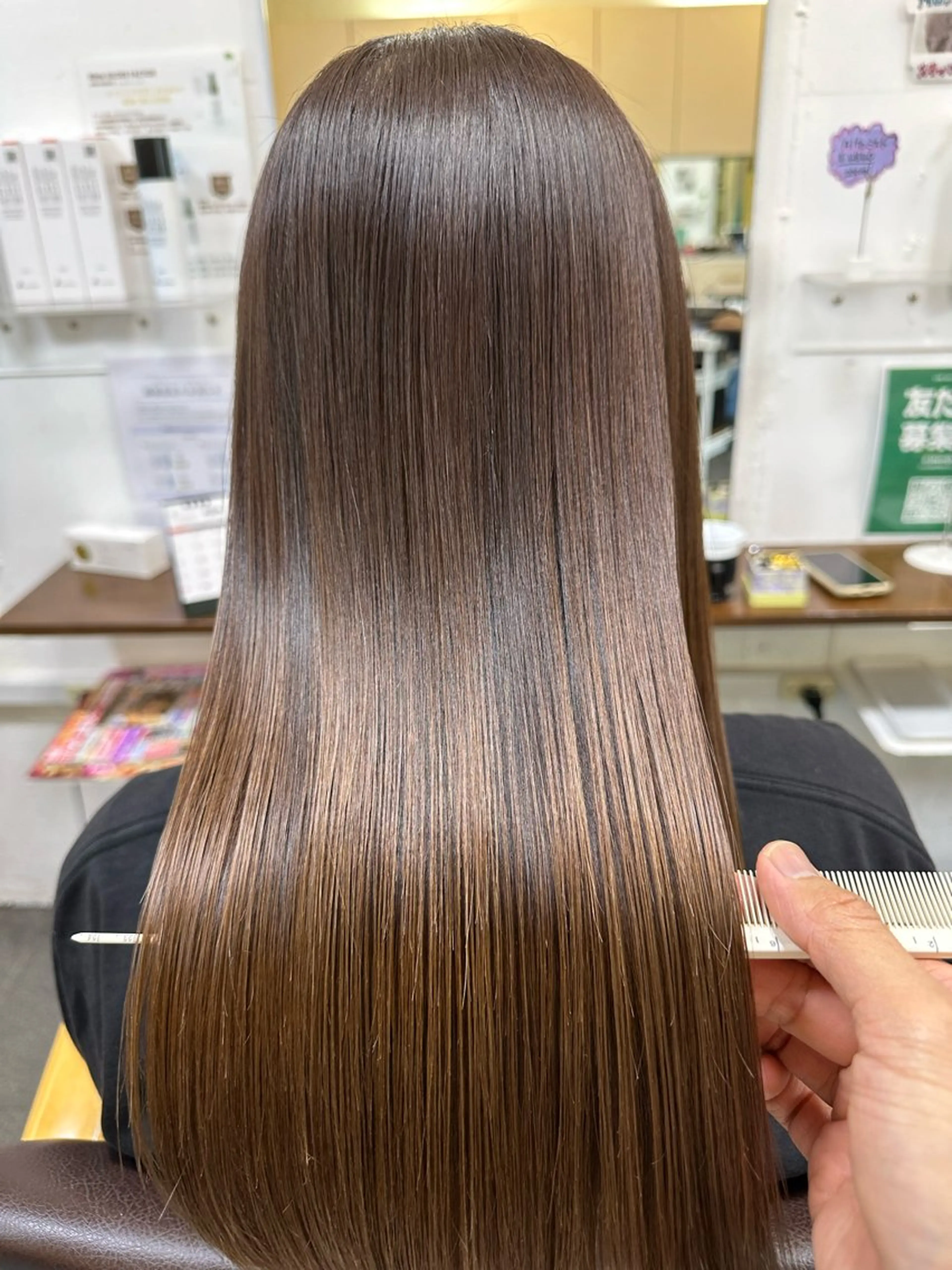 ロング 髪質改善 カット ヘアカラー トリートメント 【髪質改善】に特化 オリーブオイルクラブのヘアスタイル