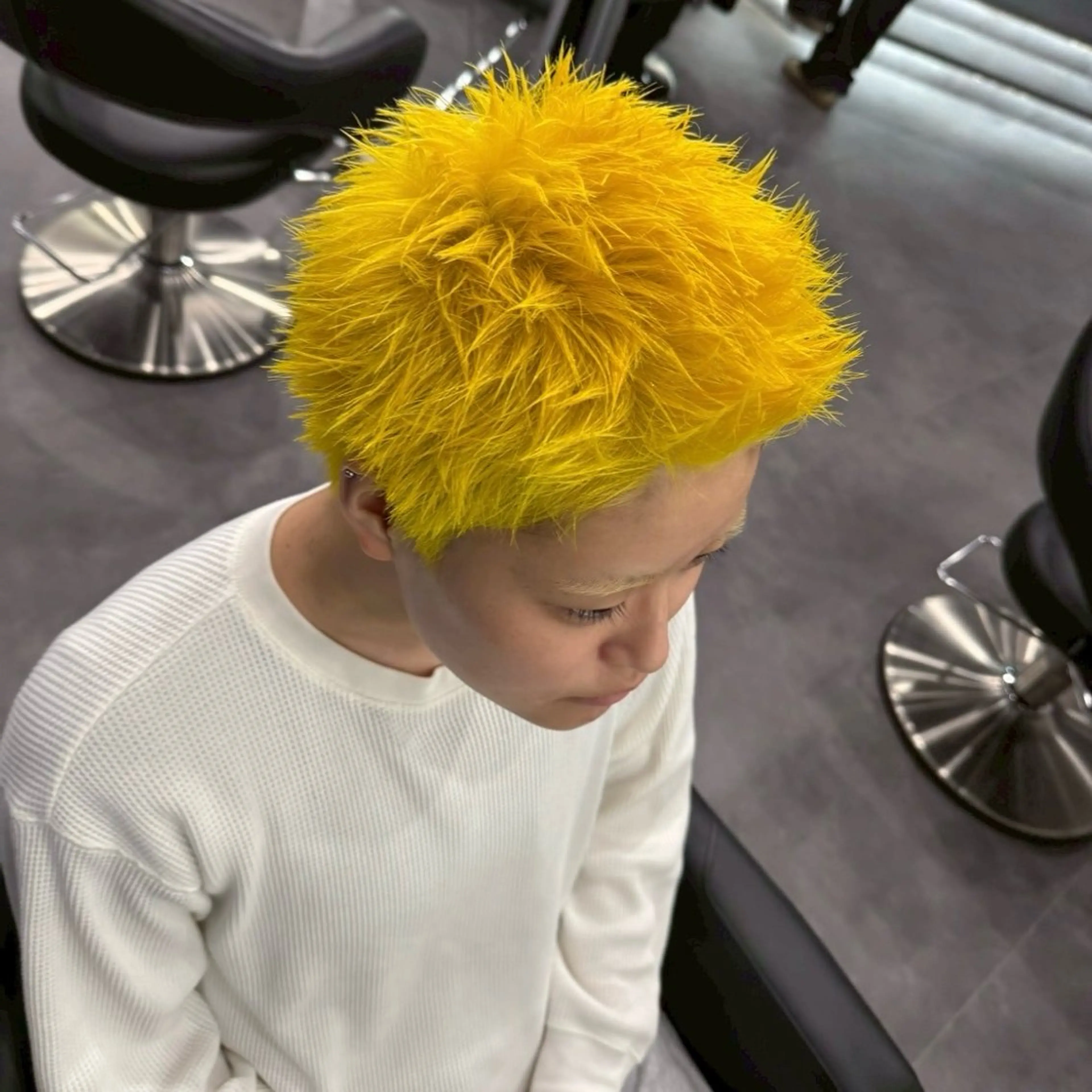 ショート カラー メンズ スパイキーショート ショートヘア カット ヘアカラー トリートメント スパイキーショート/ 短髪/渋谷/kiyoのヘアスタイル