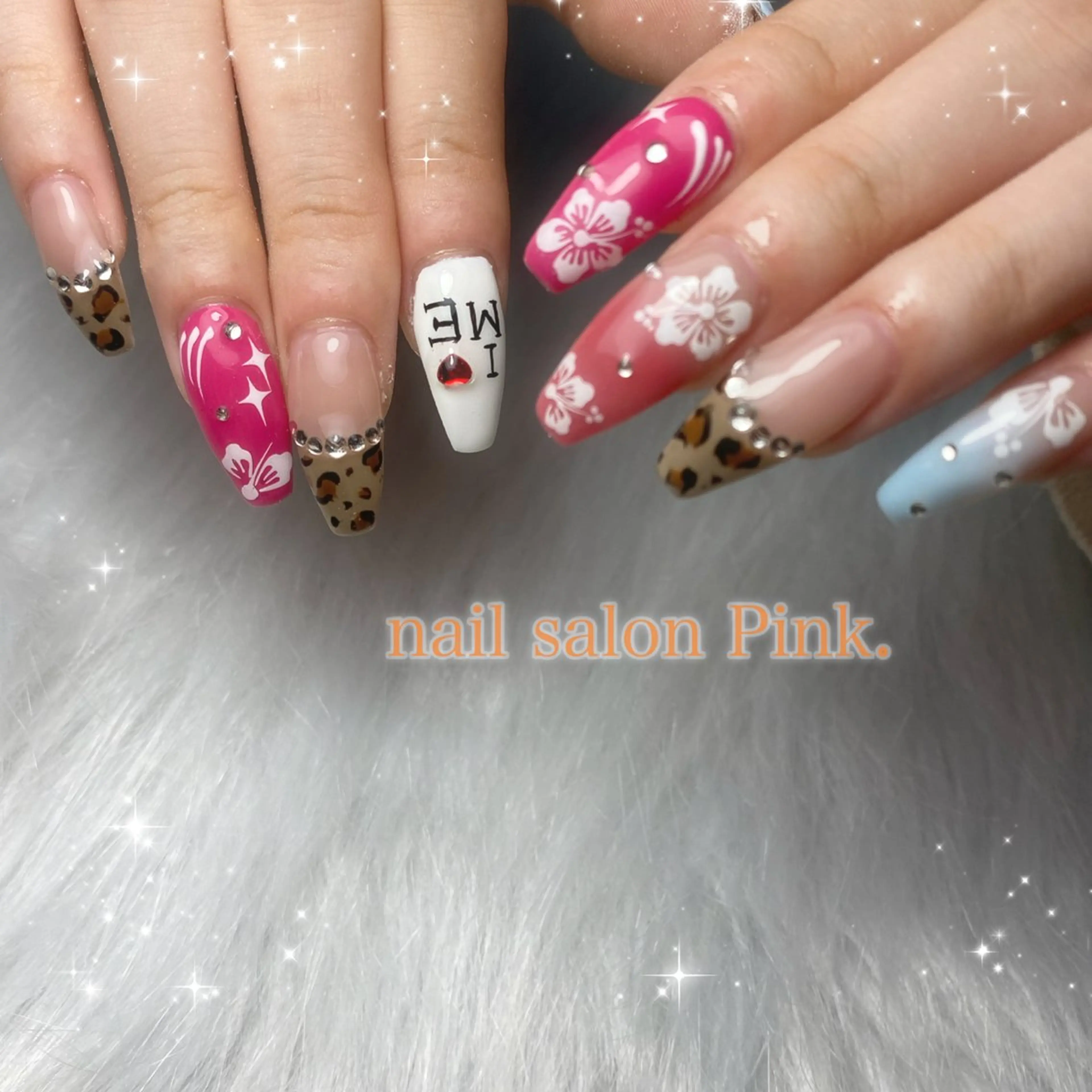 ネイル ハンドネイル nail salon Pink.のネイルデザイン