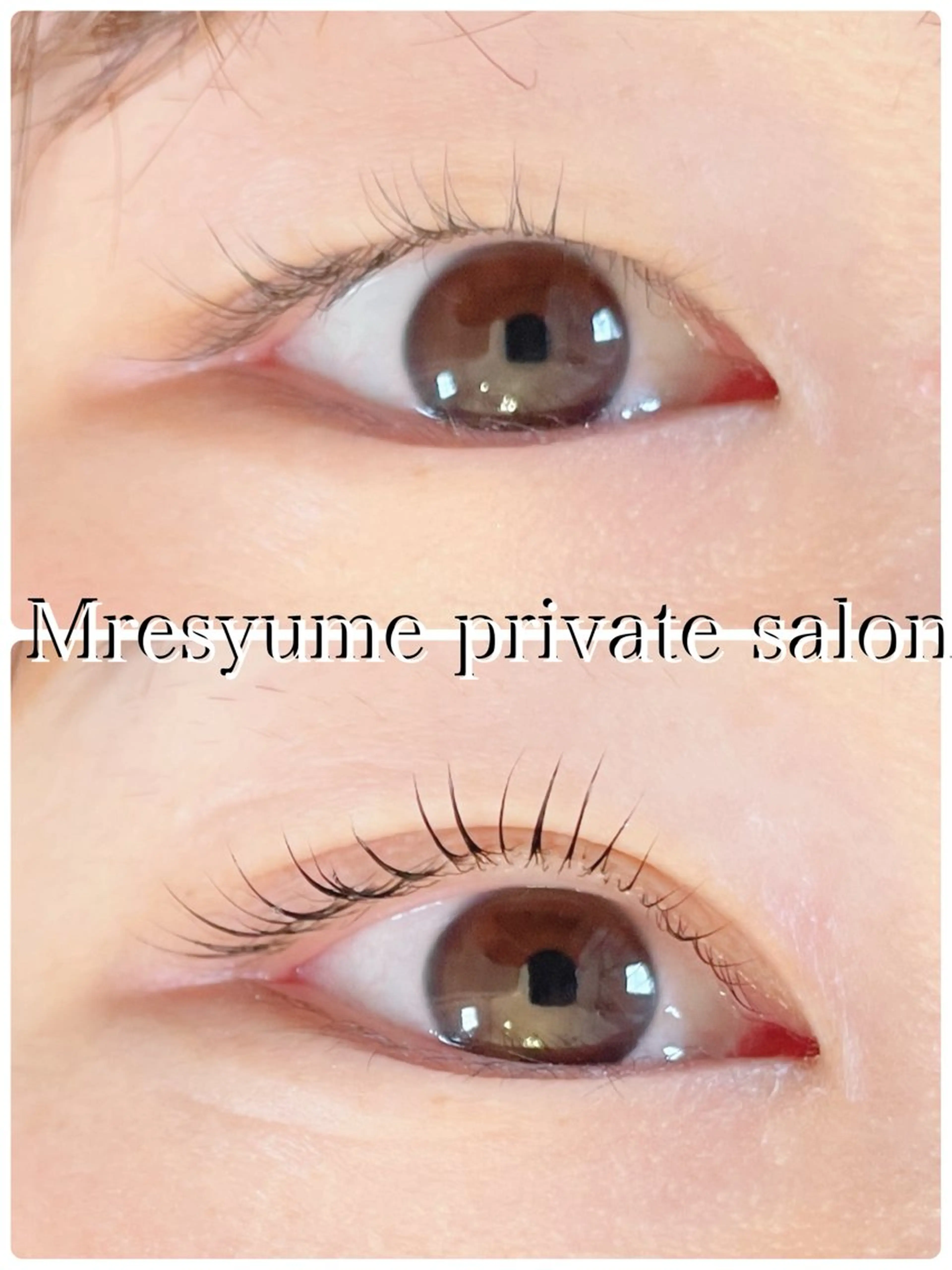 マツエク・マツパ Mresyume MAYUのマツエク・マツパデザイン