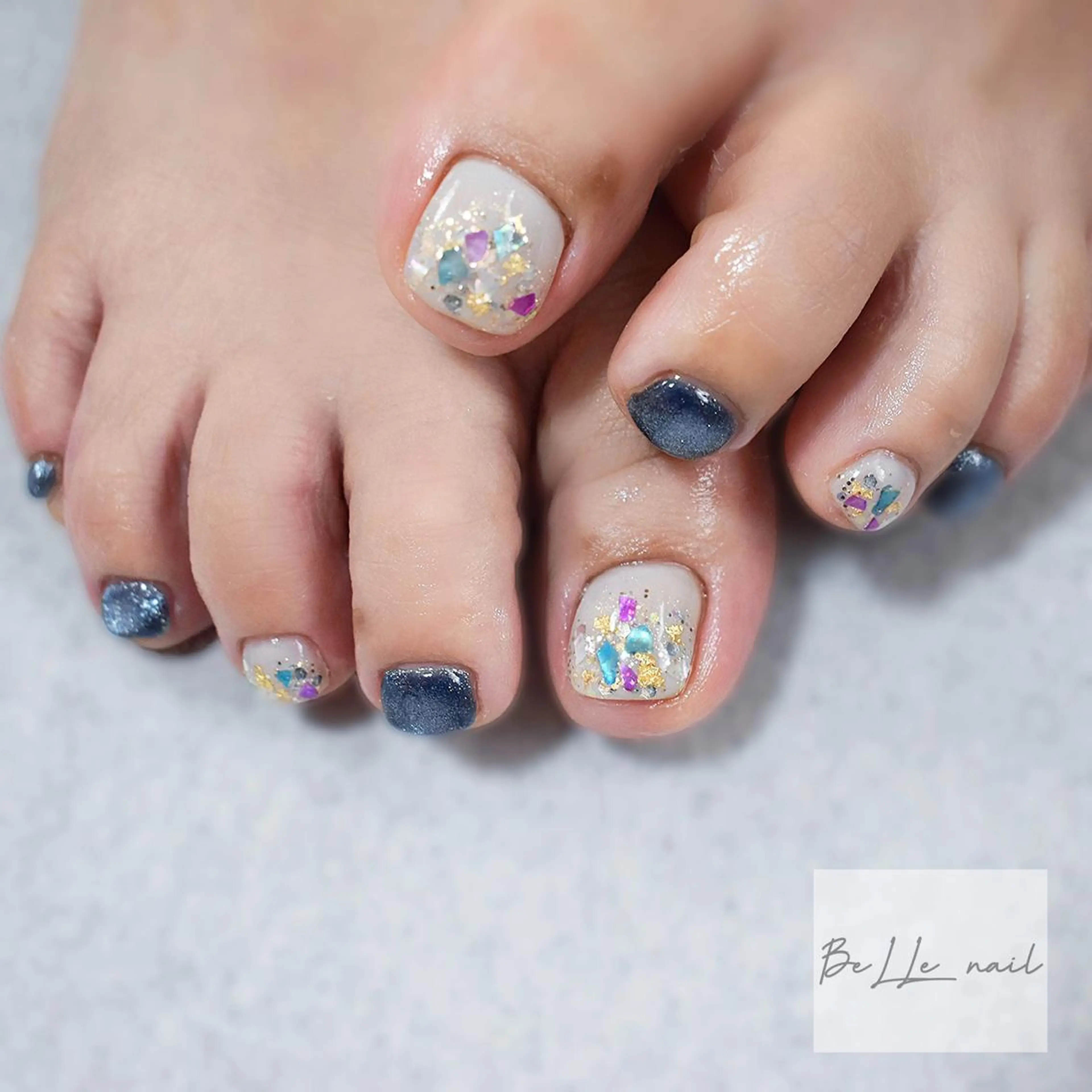ネイル フットネイル BeLLe nailのネイルデザイン