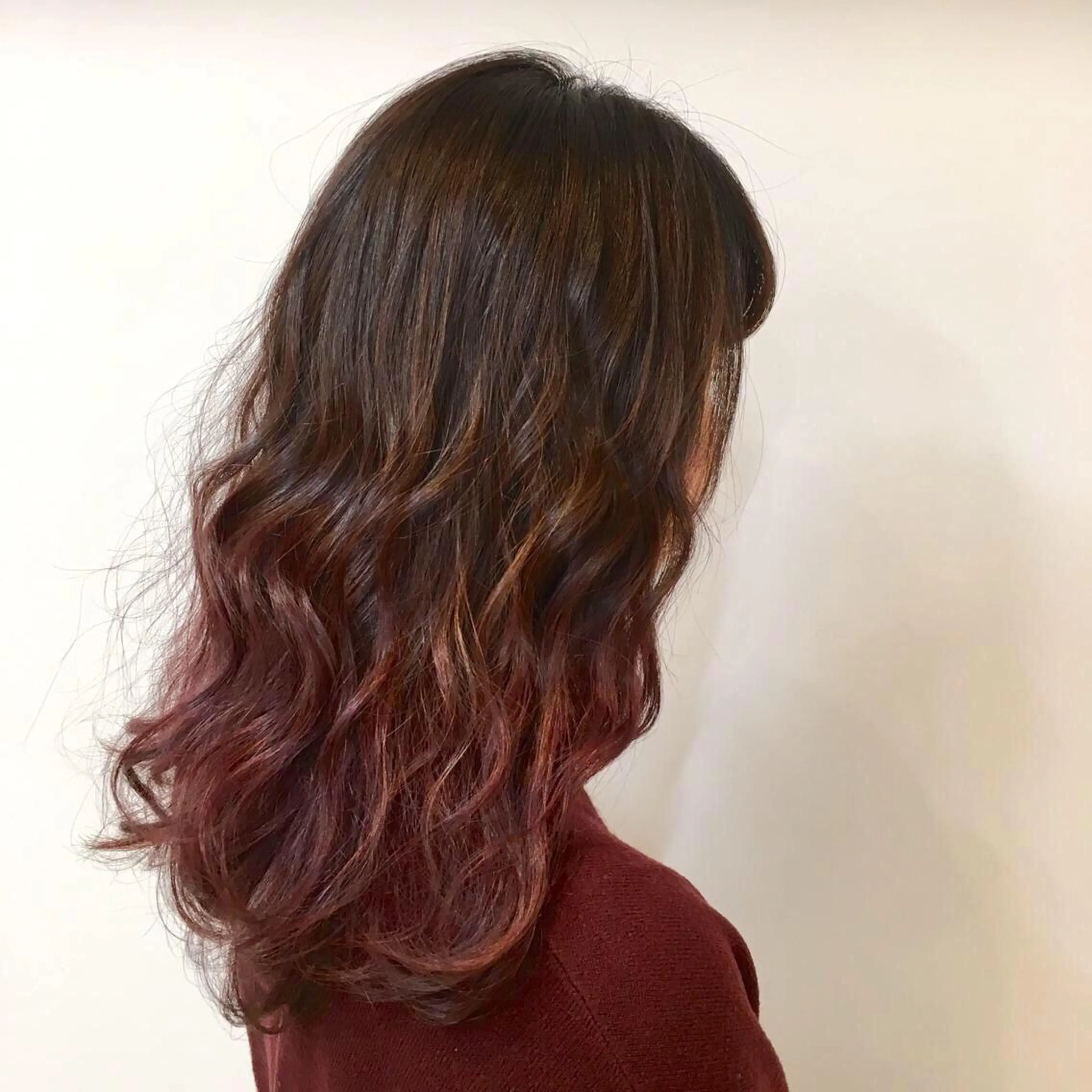 セミロング カラー 高橋胡桃🪽 ディレクターのヘアスタイル